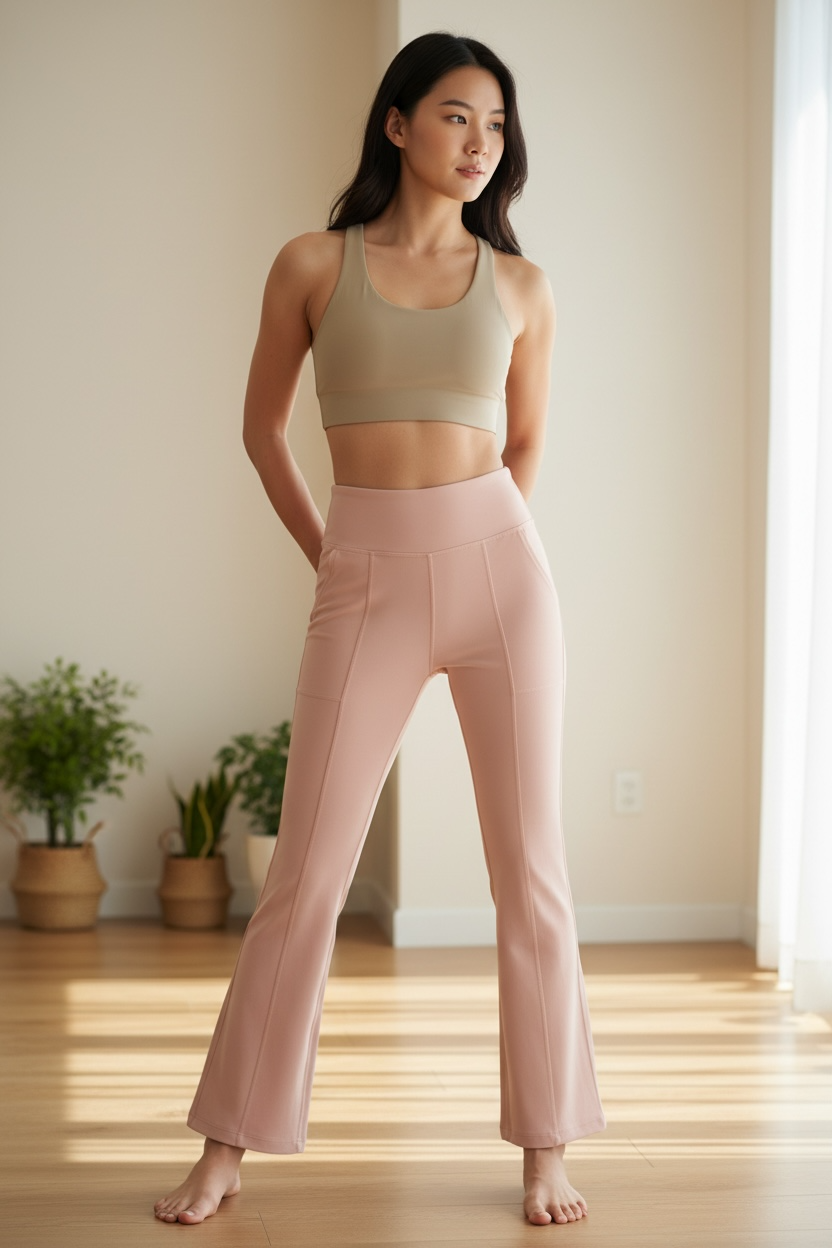 A&T Graphene wide bottom pants