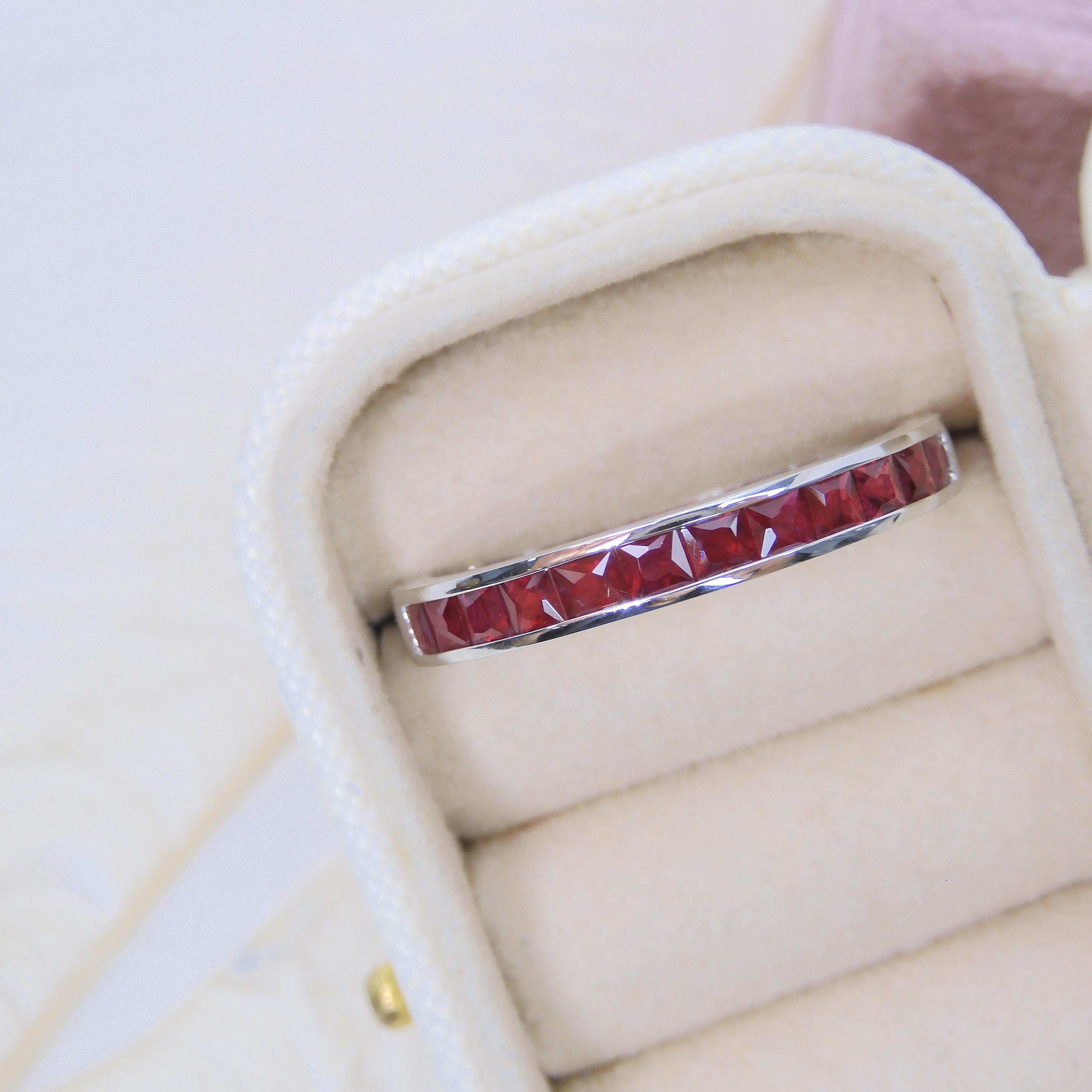 訂製 18K金 1.22ct 紅寶石戒指