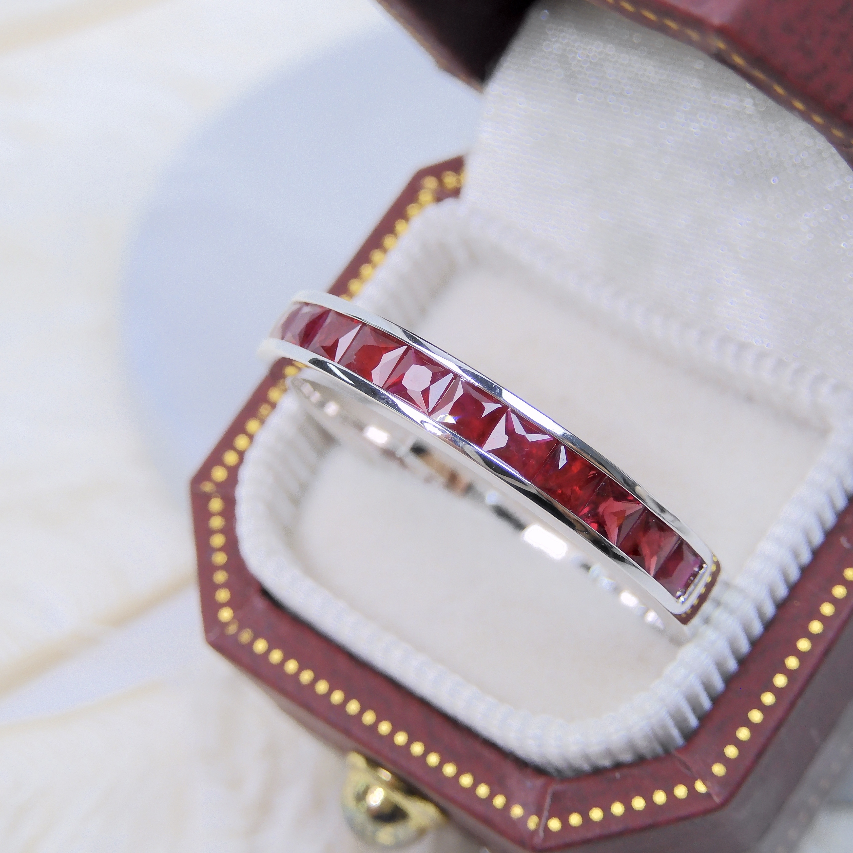 訂製 18K金 1.22ct 紅寶石戒指