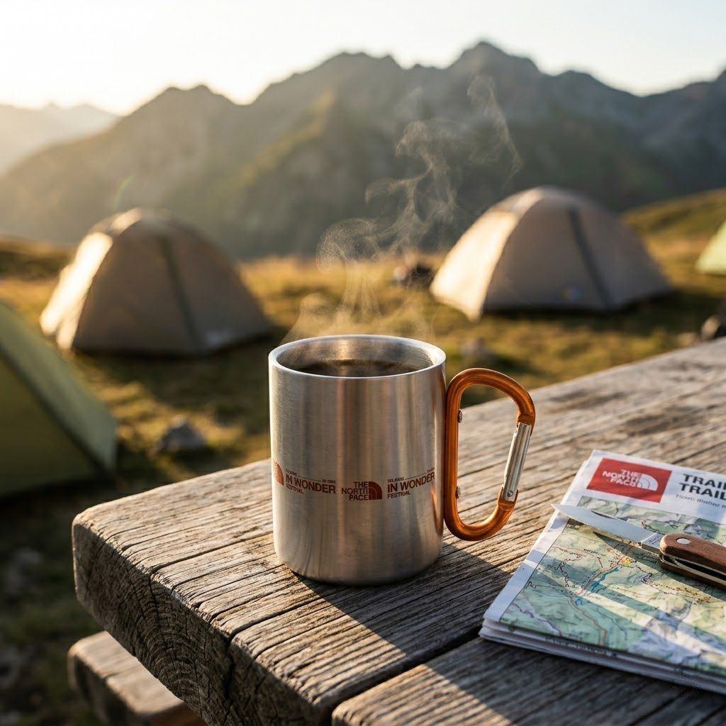 『預購商品』The North Face 戶外 不鏽鋼 露營杯