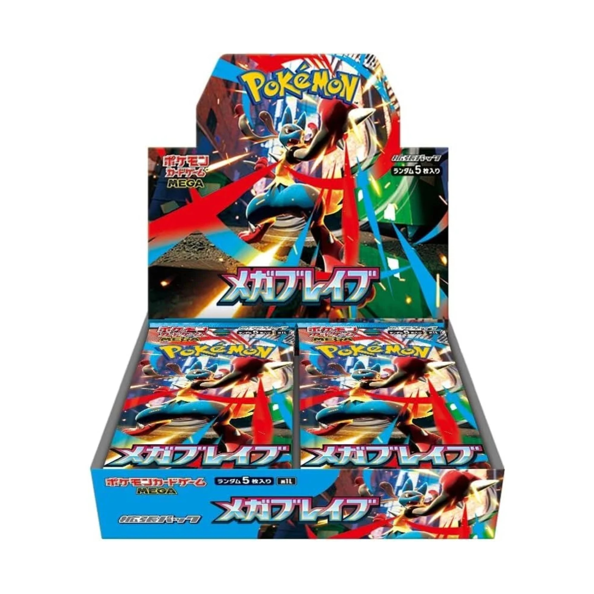[原盒] Pokemon Card Game 日版 M1L メガブレイブ