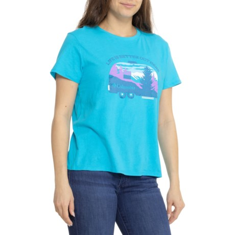 【預購】Columbia H042207 Cosmo 圖案 T 恤