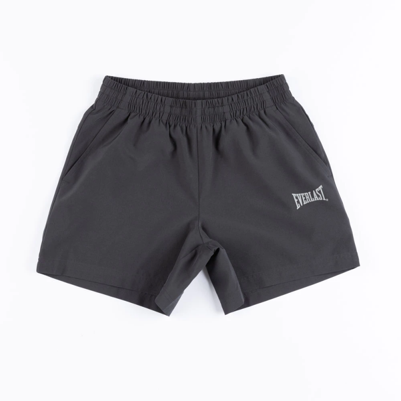 EVERLAST 短褲 黑色 LOGO 吸排 運動 短風褲 女 4322152020