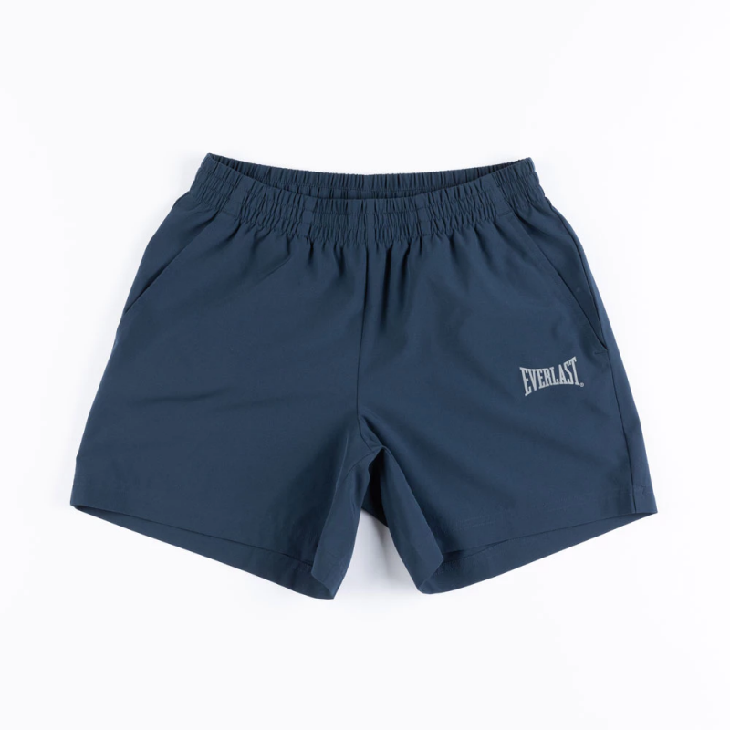 EVERLAST 短褲 深藍 LOGO 吸排 運動 短風褲 女 4322152080