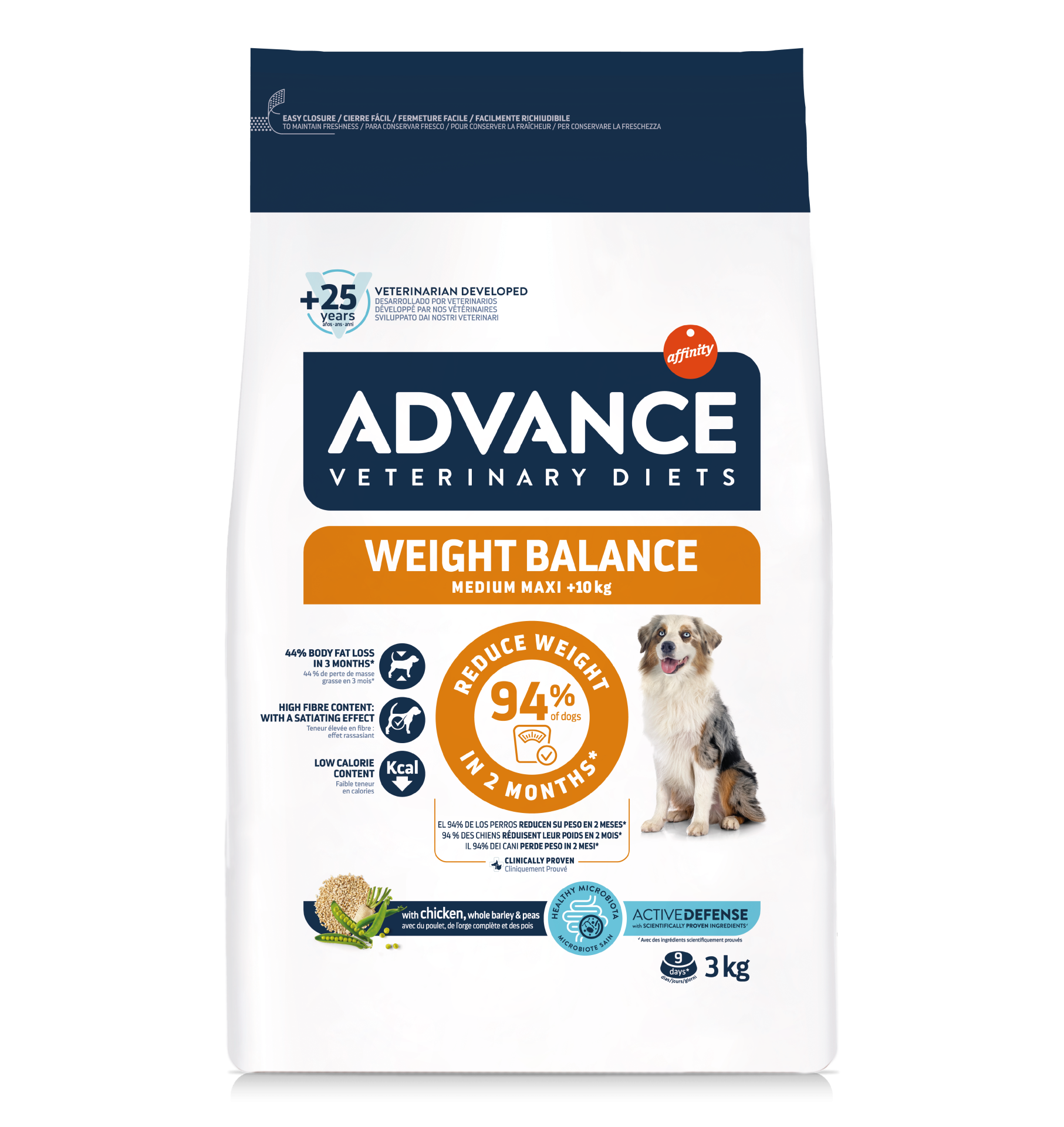 Advance - 獸醫飲食處方狗糧 (適合體重10kg以上中大型犬種) 3KG