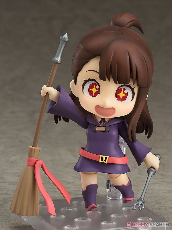 GSC 黏土人#747 小魔女學園 亞可·卡嘉莉 可動完成品