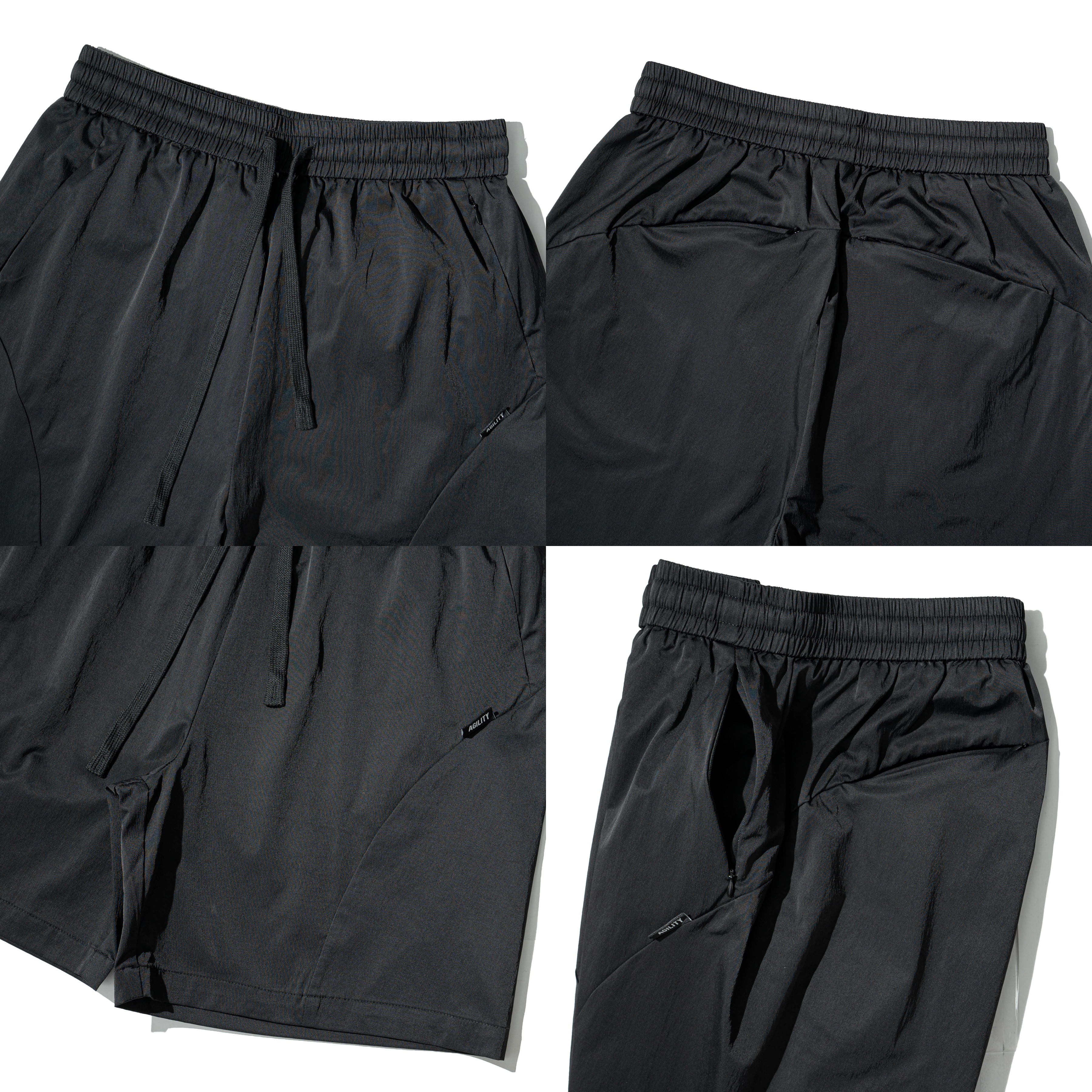 AGILITY Nylon Track Shorts 尼龍 剪裁運動短褲 [GS80]