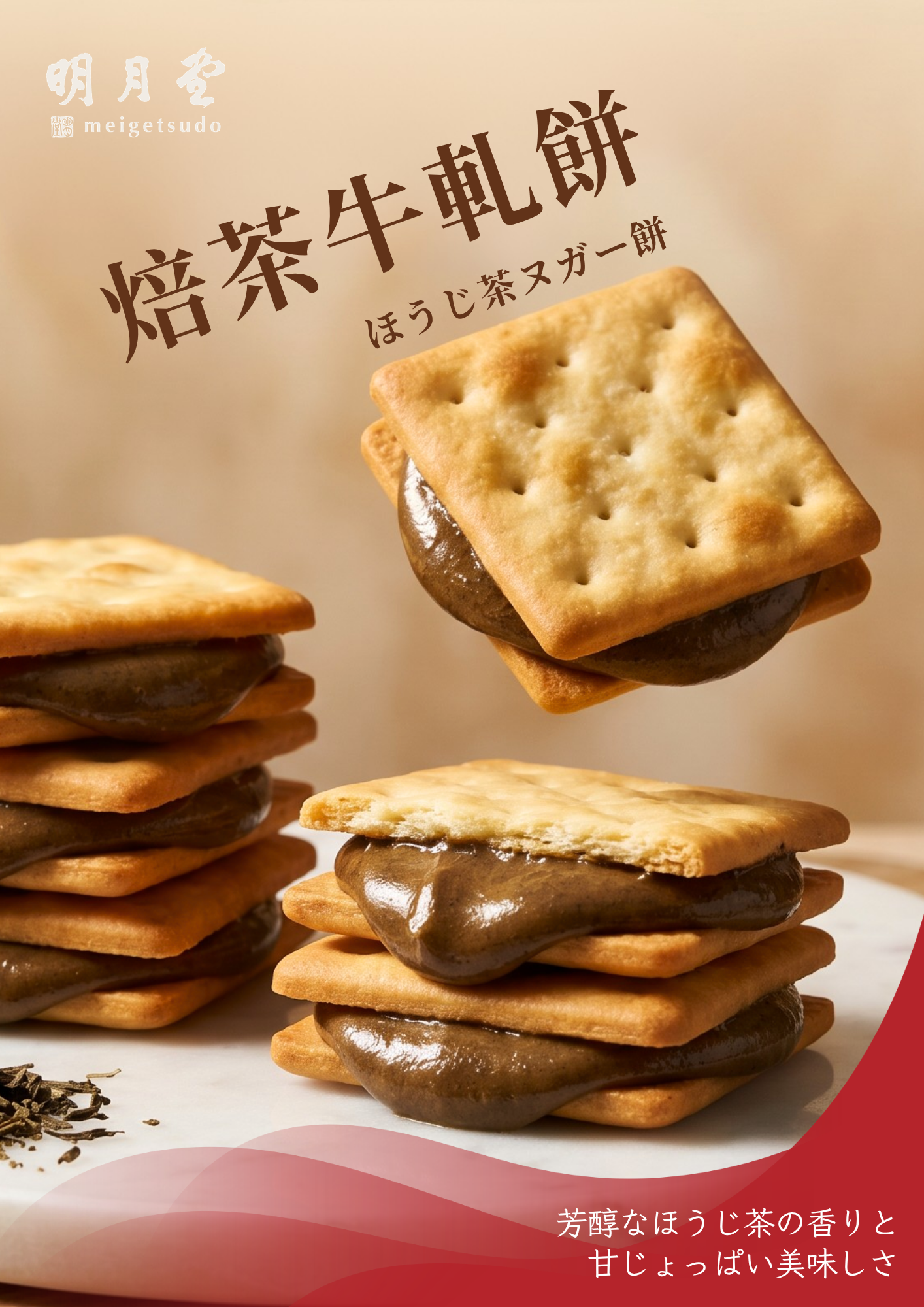 即將上市 | 焙茶牛軋餅