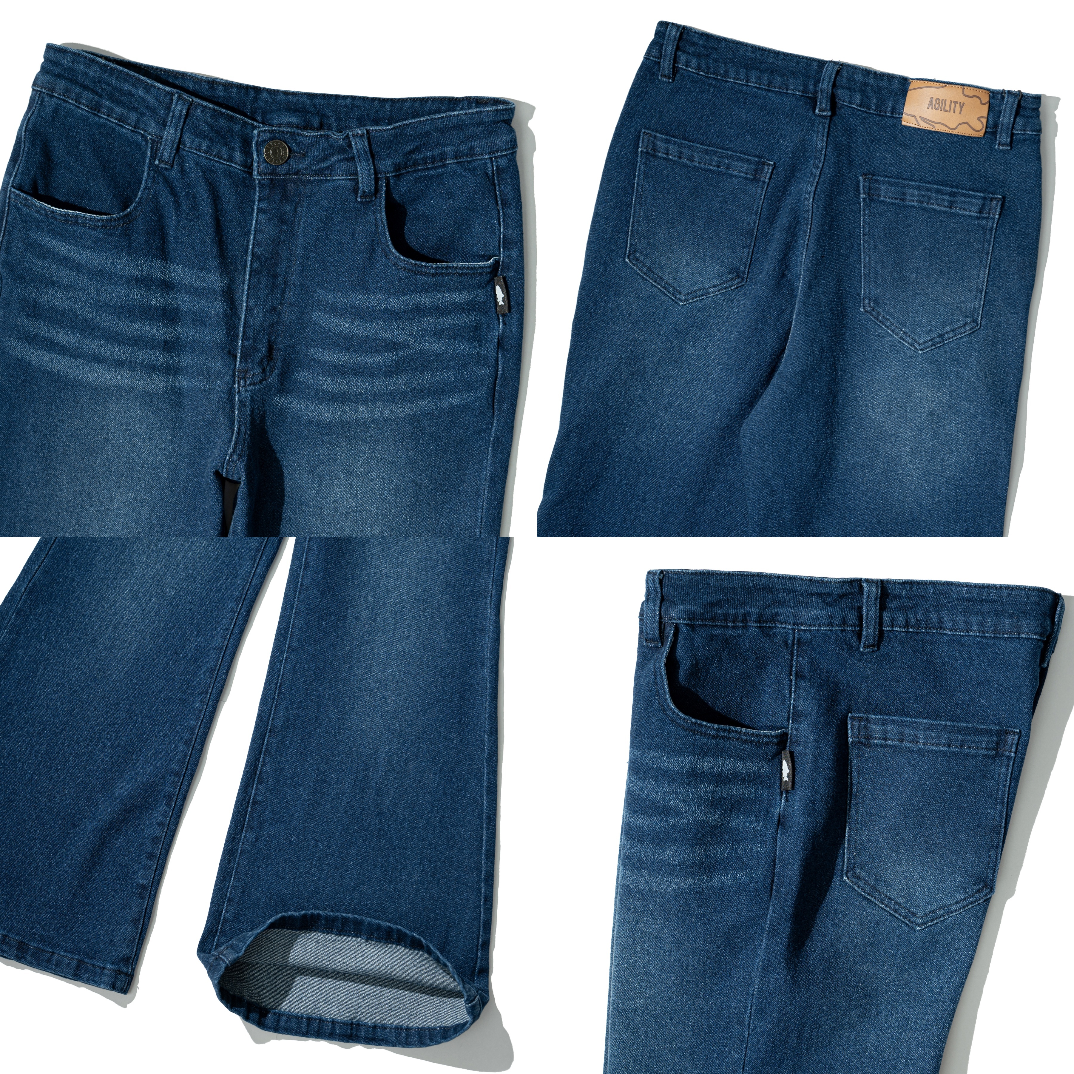 AGILITY Staff "WZ" Boot Cut Jeans 低腰 牛仔 喇叭褲 [STA-4]
