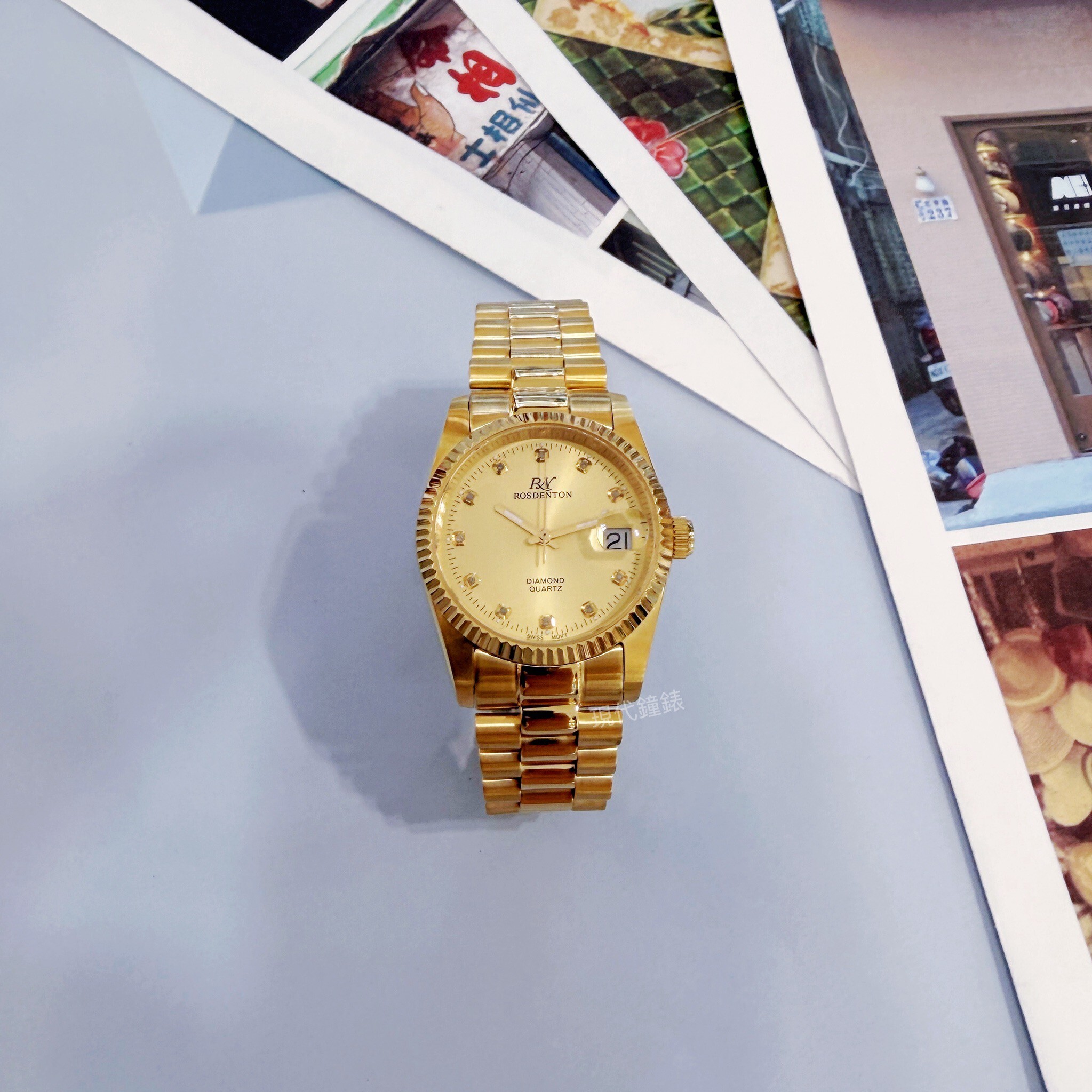 【ROSDENTON】6062MG-2G 35mm Modern Watch