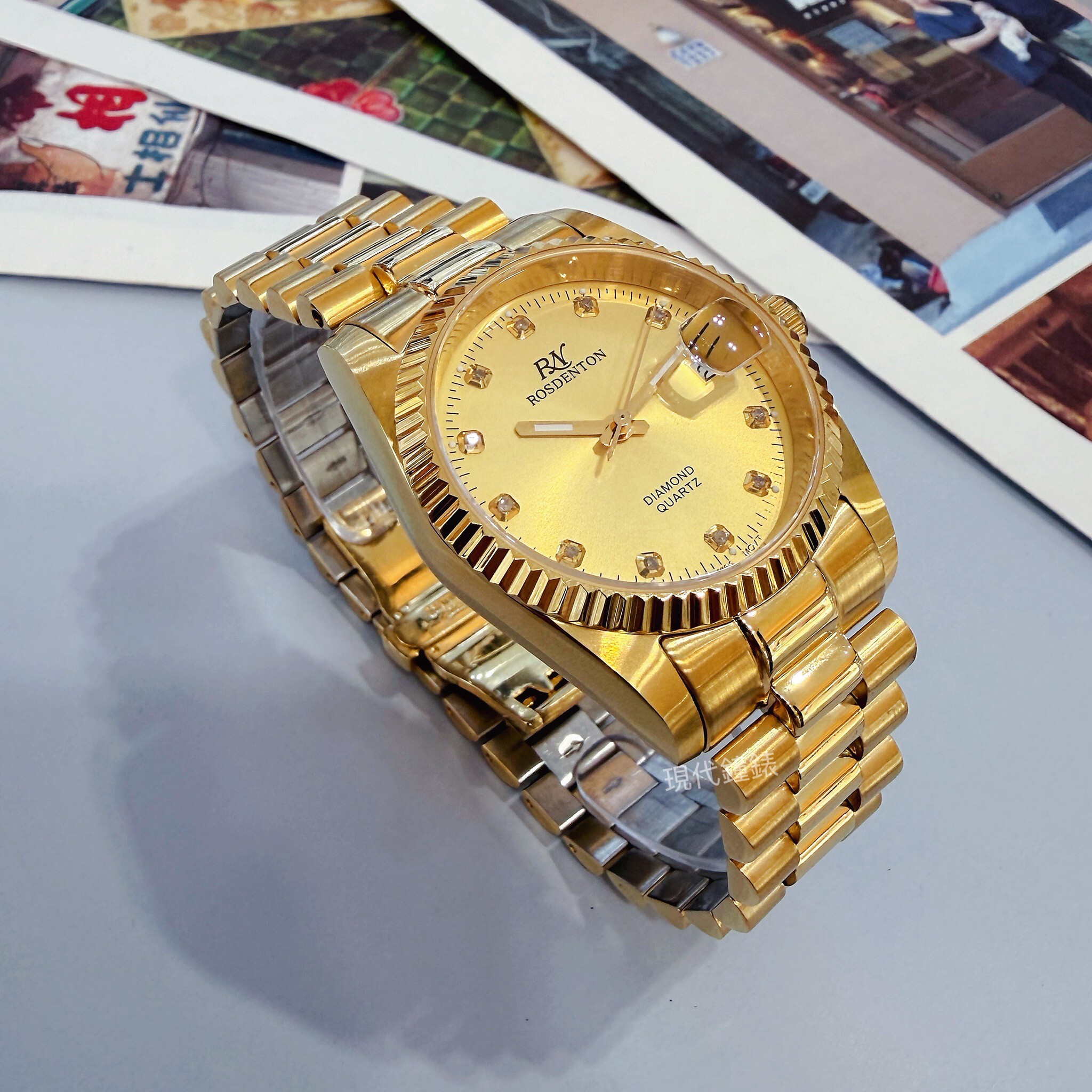 【ROSDENTON】6062MG-2G 35mm Modern Watch