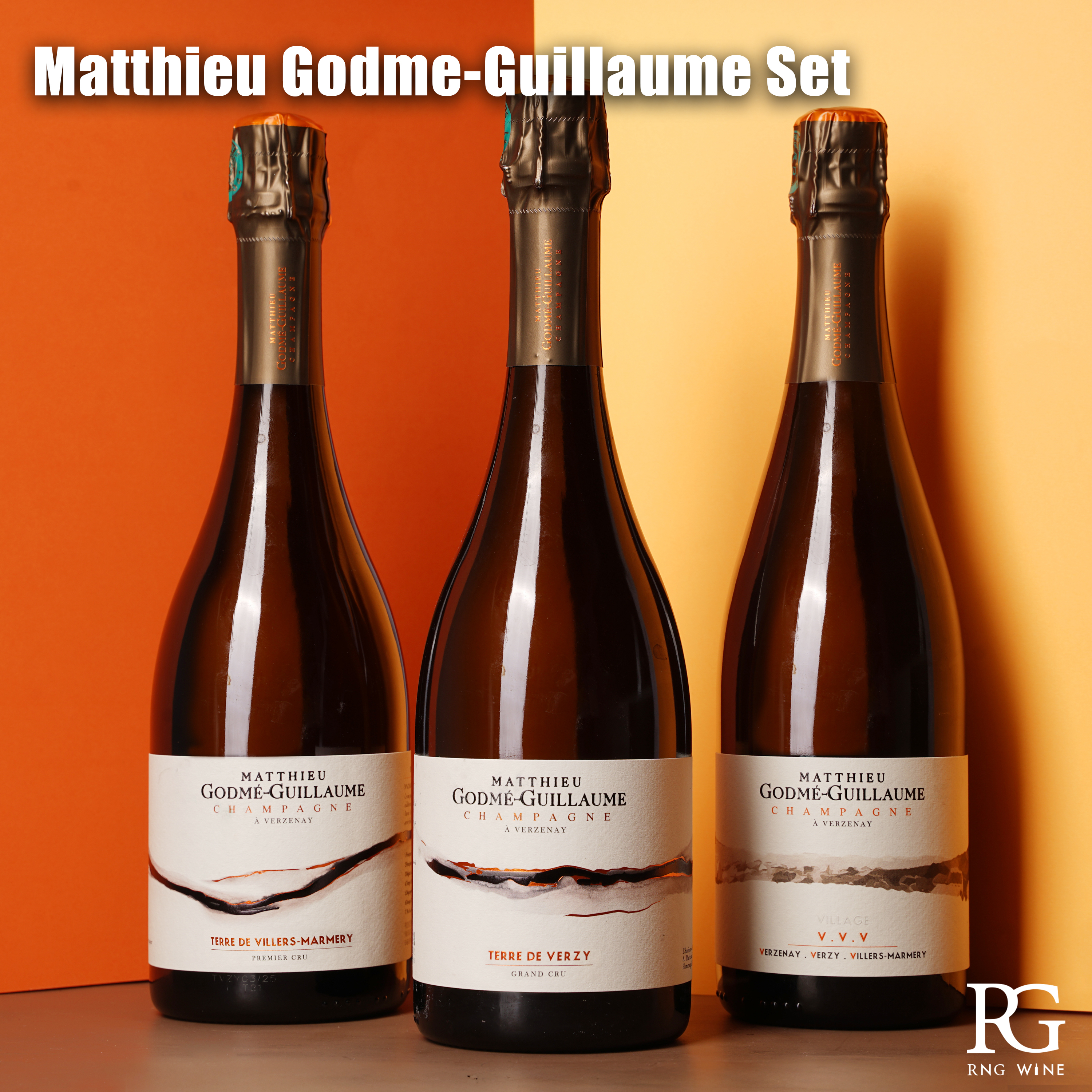Matthieu Godme-Guillaume Set - 3 Bottles Pack