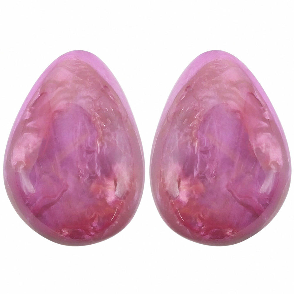 Dana Stud Earrings - Hyacinth｜Denaive