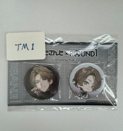 彩虹社 加賀美   襟章 SET #TM1