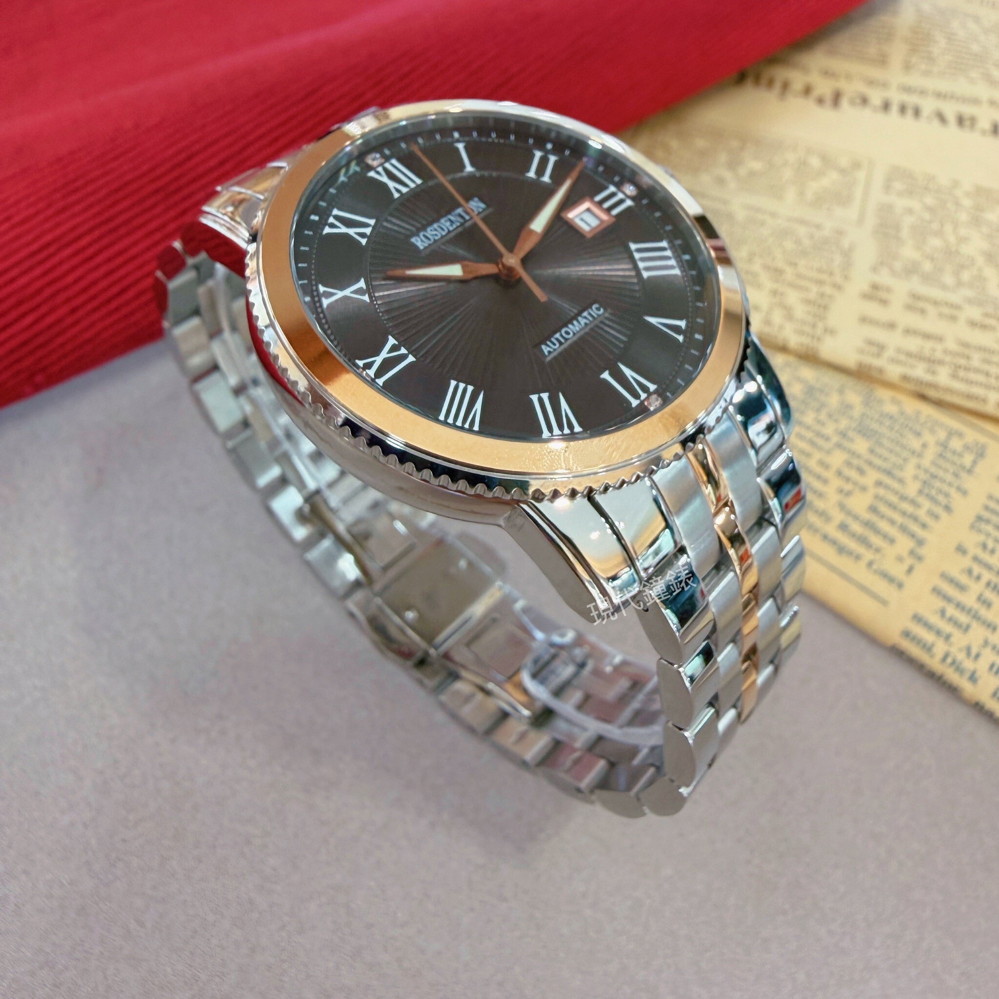 【ROSDENTON】Q98211MTF-5D 42mm Modern Watch