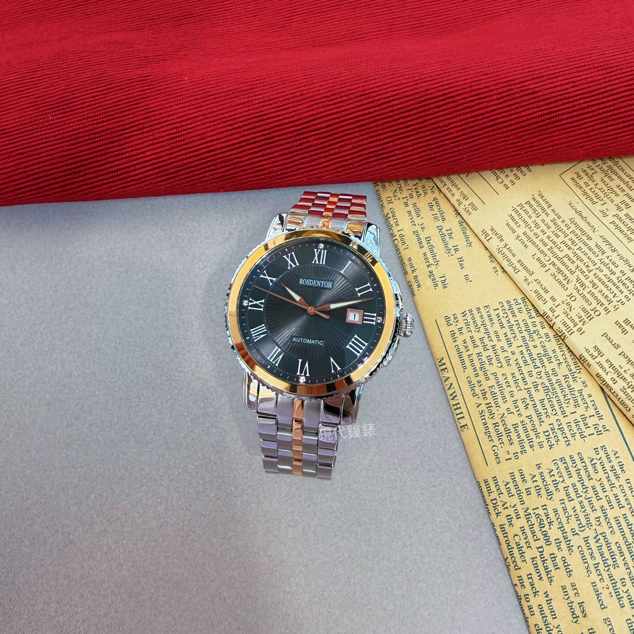 【ROSDENTON】Q98211MTF-5D 42mm Modern Watch