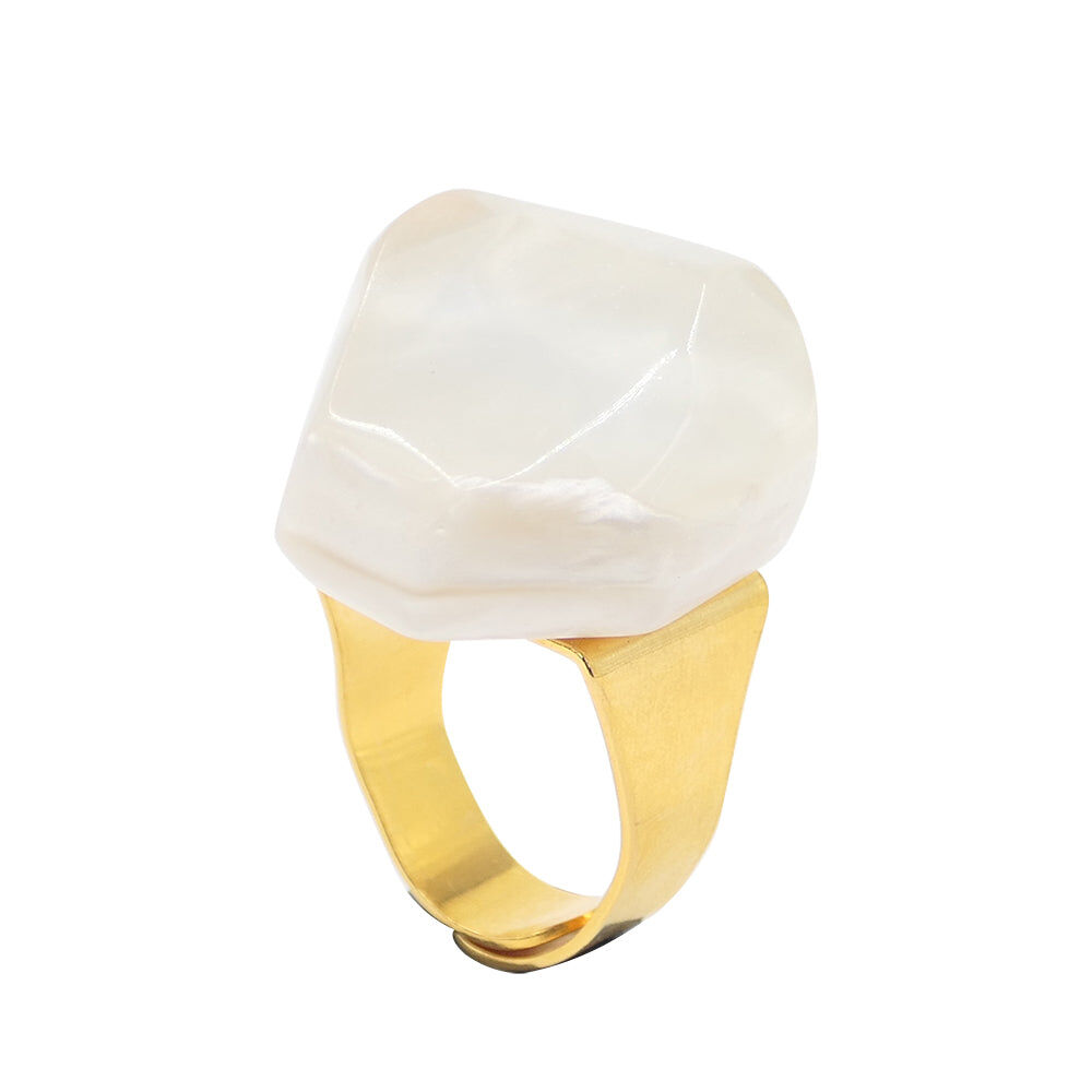 Everly Ring - Mother of Pearl｜Denaive