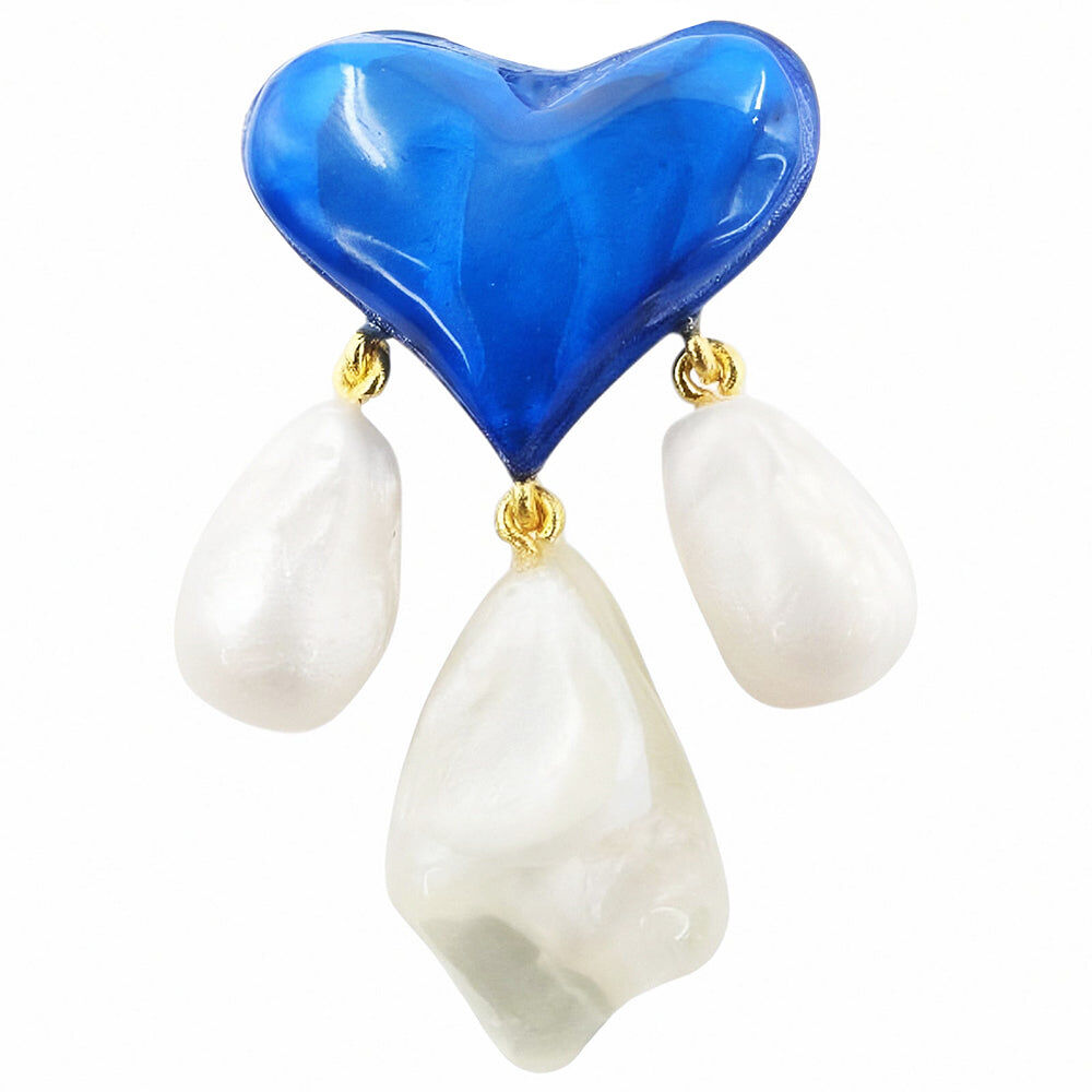 Gabriela Brooch - Denim｜Denaive