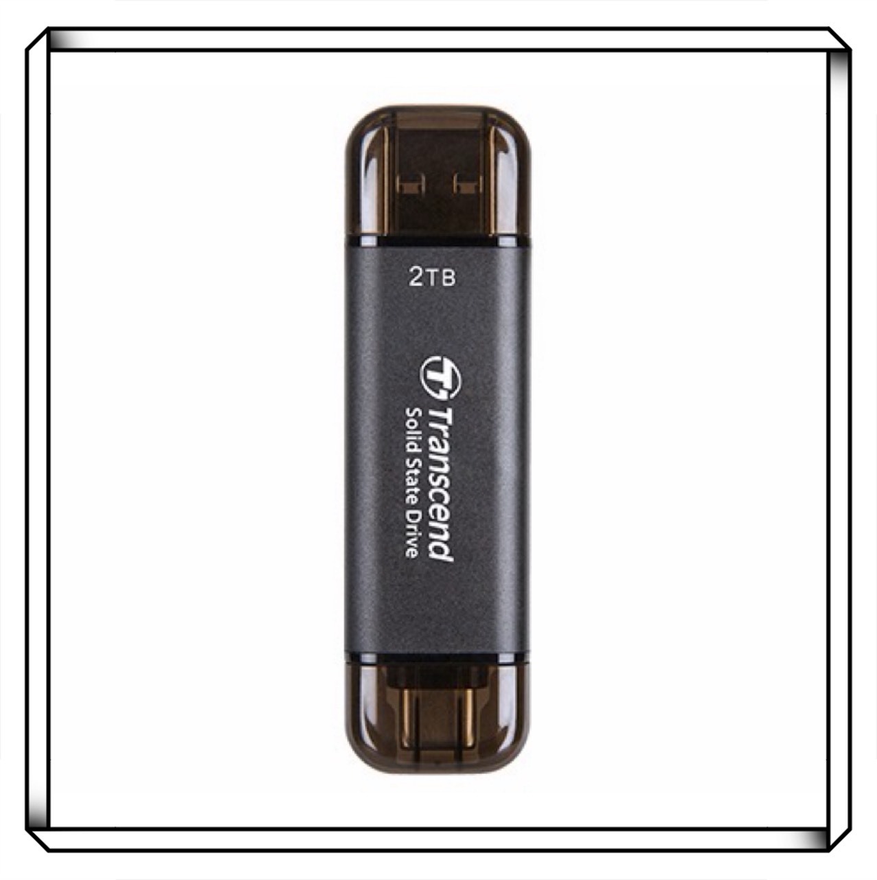 Transcend 創見 ESD310C 128GB 256GB 512GB 1TB 2TB 雙介面外接固態行動硬碟