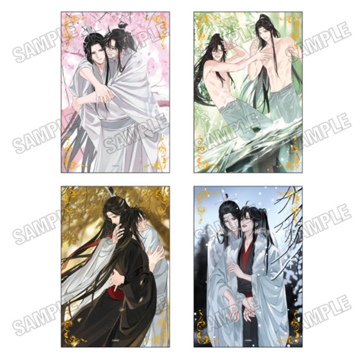 [代購][預訂] 魔道祖師 四時四景ver. 插畫卡 SET