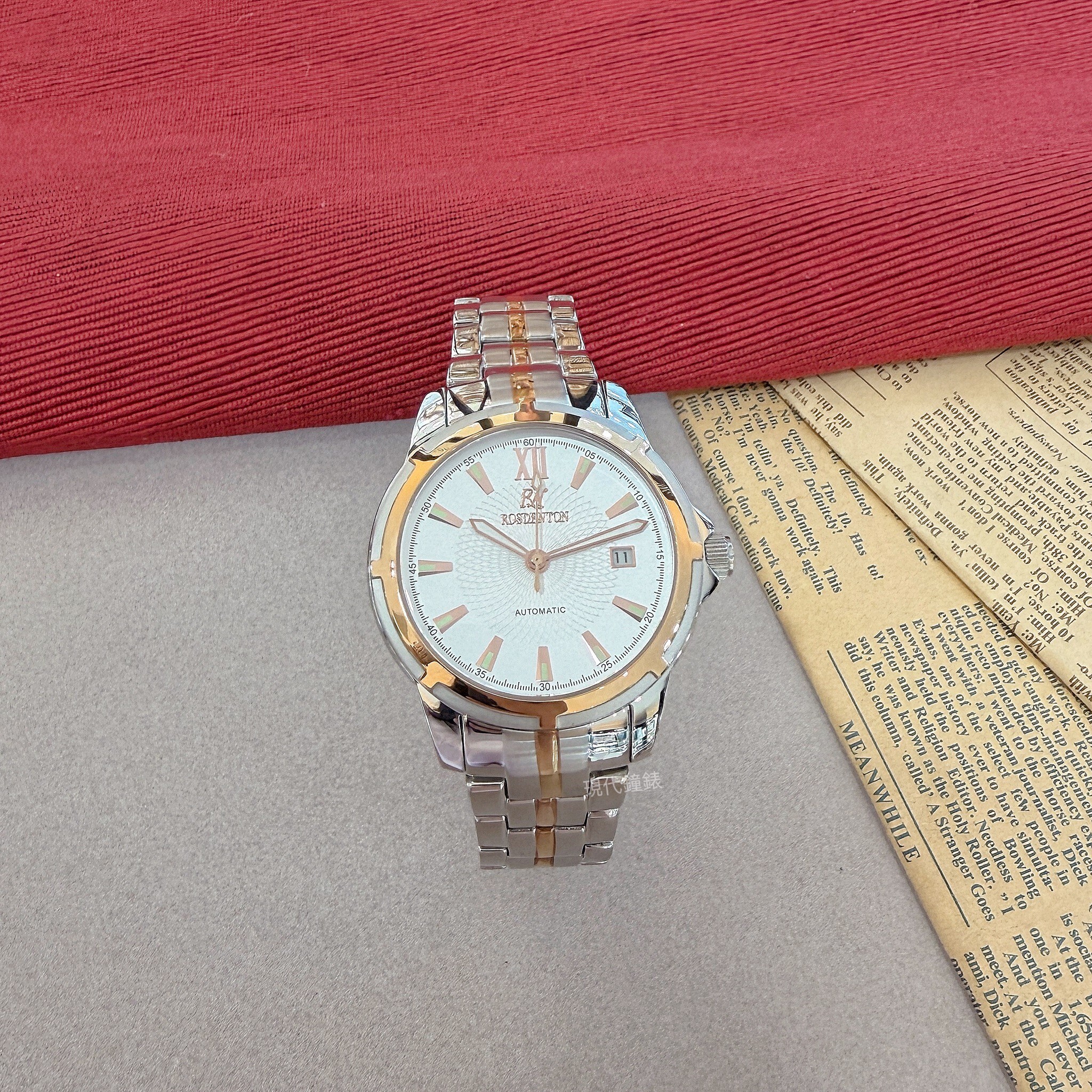 【ROSDENTON】Q98230MTF-4W 40mm Modern Watch