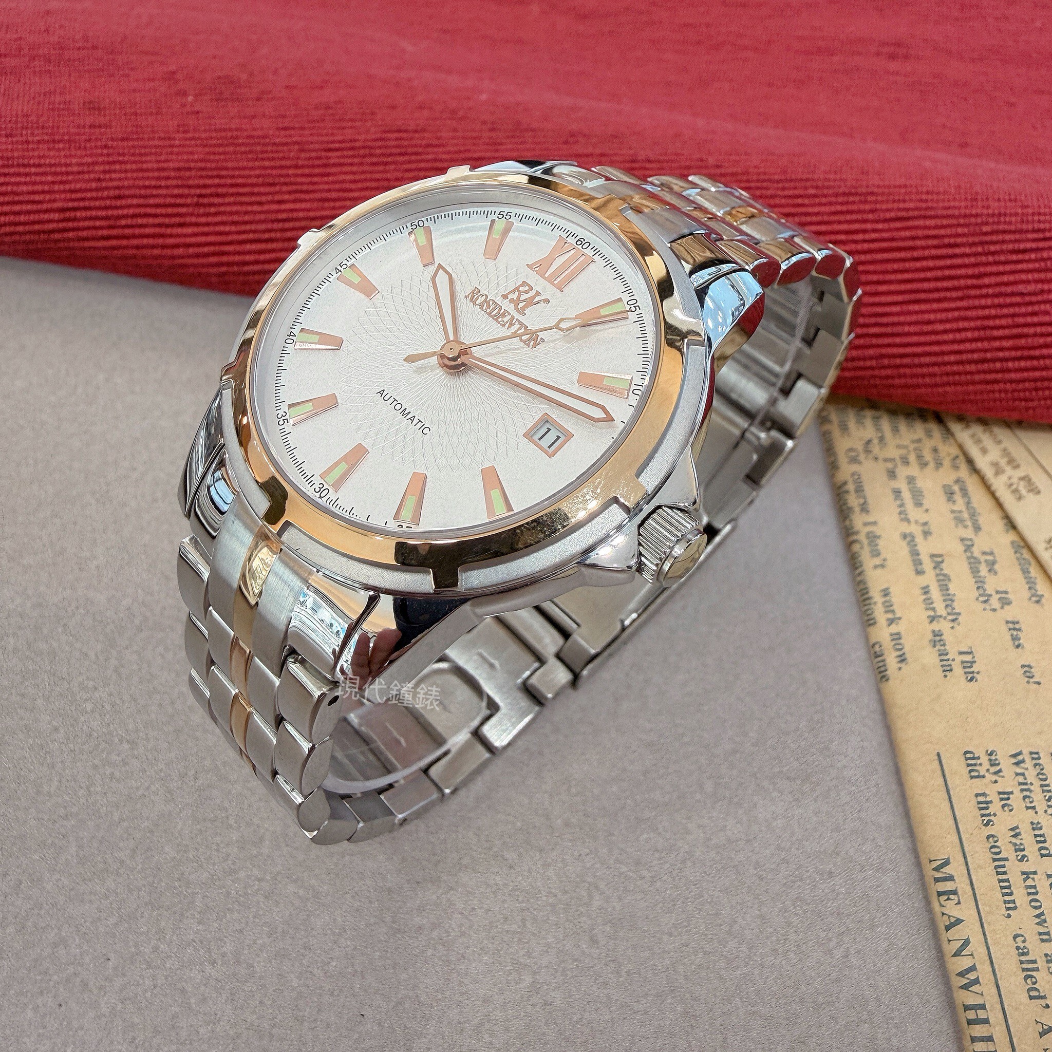 【ROSDENTON】Q98230MTF-4W 40mm Modern Watch