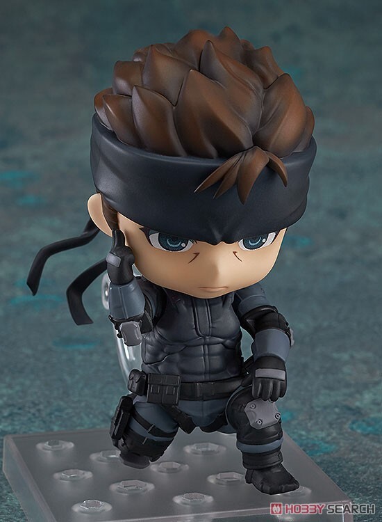 GSC 黏土人 #447 潛龍碟影2：自由之子 MGS2 索利德．斯内克 Solid Snake 可動完成品