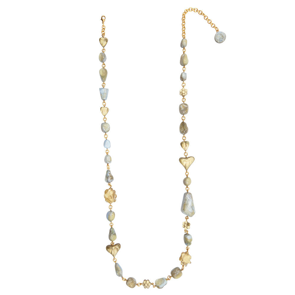 Sofiane Necklace - Skyblue｜Denaive