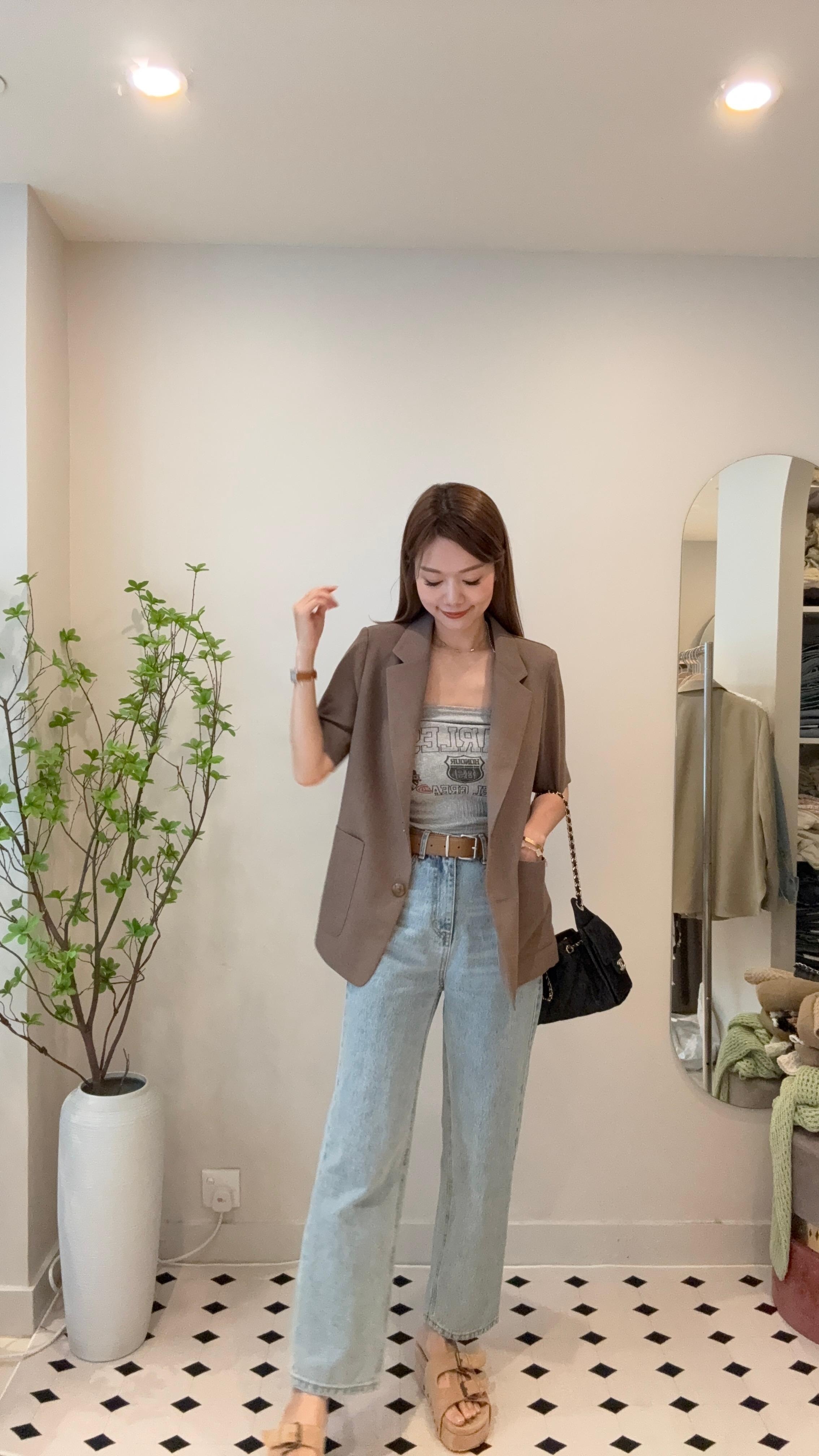 麻質Blazer