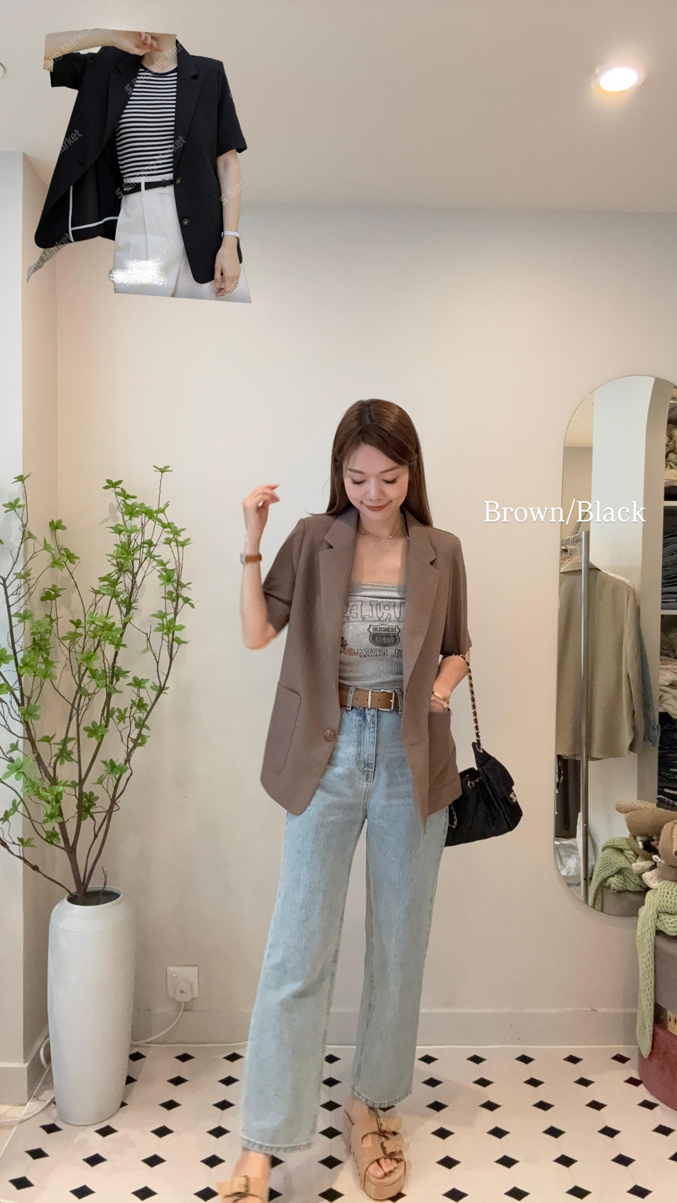 麻質Blazer