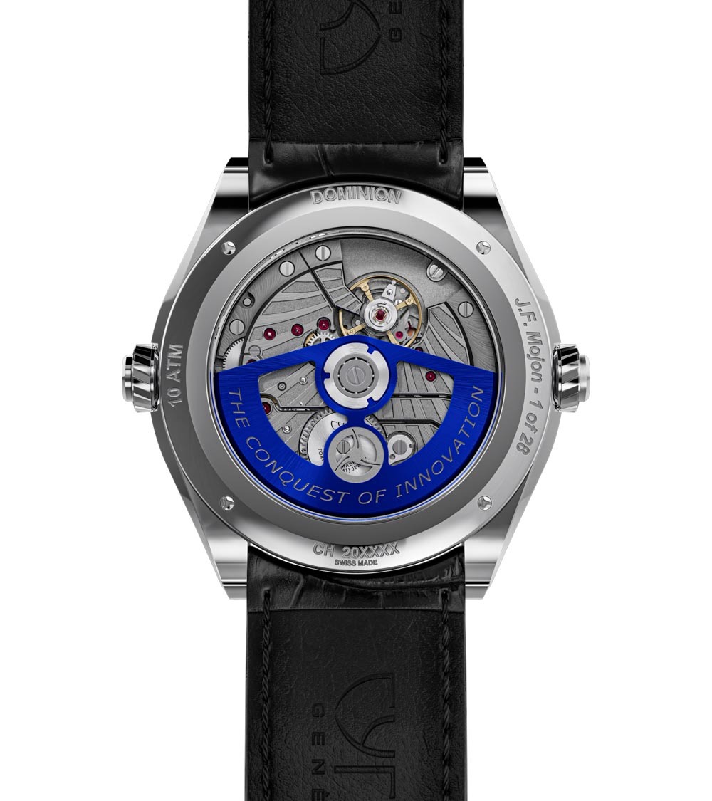 DOMINION LAPIS BLUE GMT 青金石逆跳雙時區腕錶