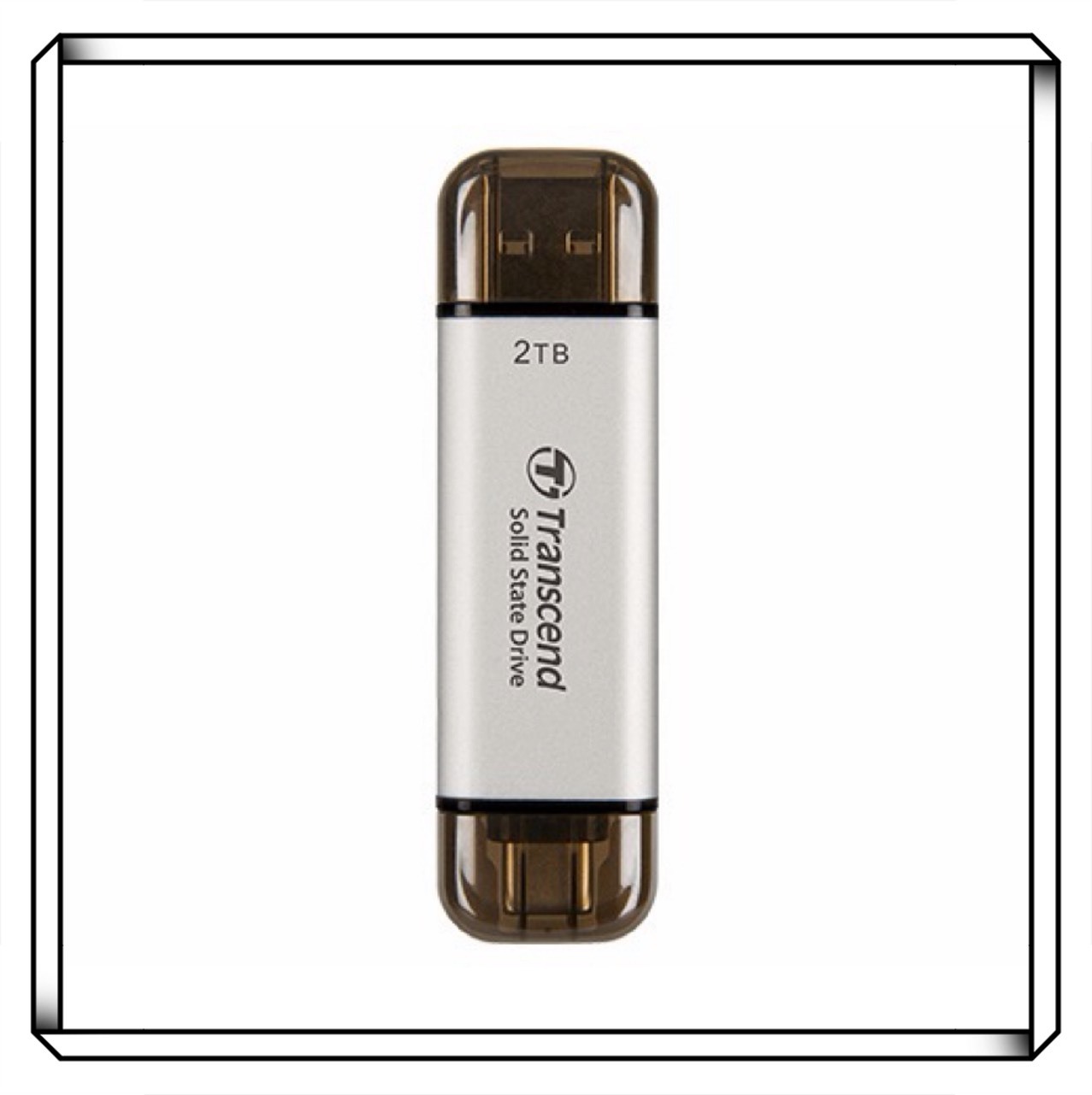 Transcend 創見ESD310S USB3.2/Type C 512GB 1TB 雙介面外接固態行動硬碟