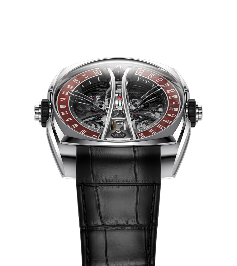 KLEPCYS VERTICAL TOURBILLON JASPER 垂直陀飛輪紅碧玉限量版