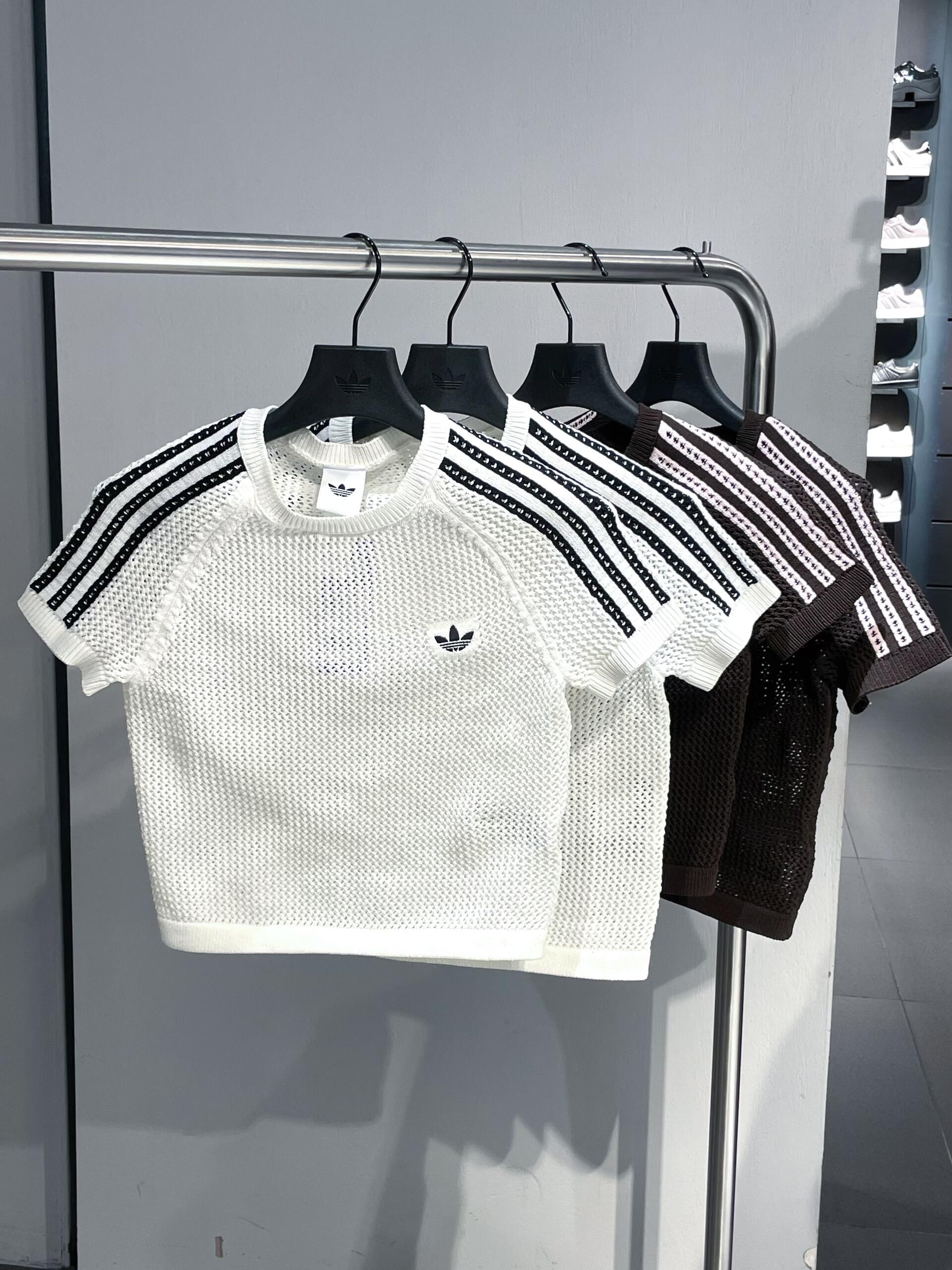 【預購】Adidas Originals 鉤針編織 Cali Tee 簍空 洞洞 上衣 KE0200