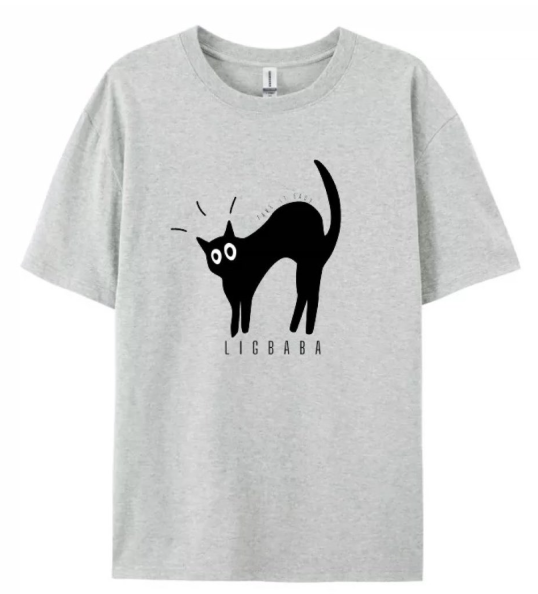 LB05 LIGBABA 炸毛小黑 "XS:胸34 長24.5 S:胸36 長25.5 M:胸38 長26.5 L:胸40 長27.5 XL:胸43 長28.5 2XL:胸45 長29.5 3XL:胸48 長30.5 4XL:胸51 長31.5 5XL:胸53 長32.5 6XL:胸55 長33.5 $499/1件 $899/2件 $1199/3件 $1596/4件