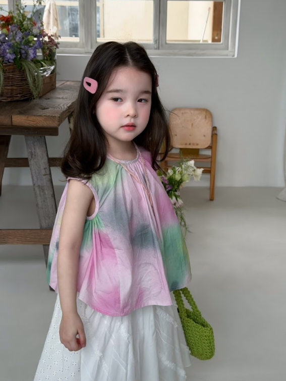 DDC04T116AC   DODO Wardrobe -彩虹糖果油畫風背心
