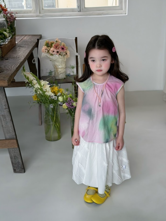 DDC04T116AC   DODO Wardrobe -彩虹糖果油畫風背心