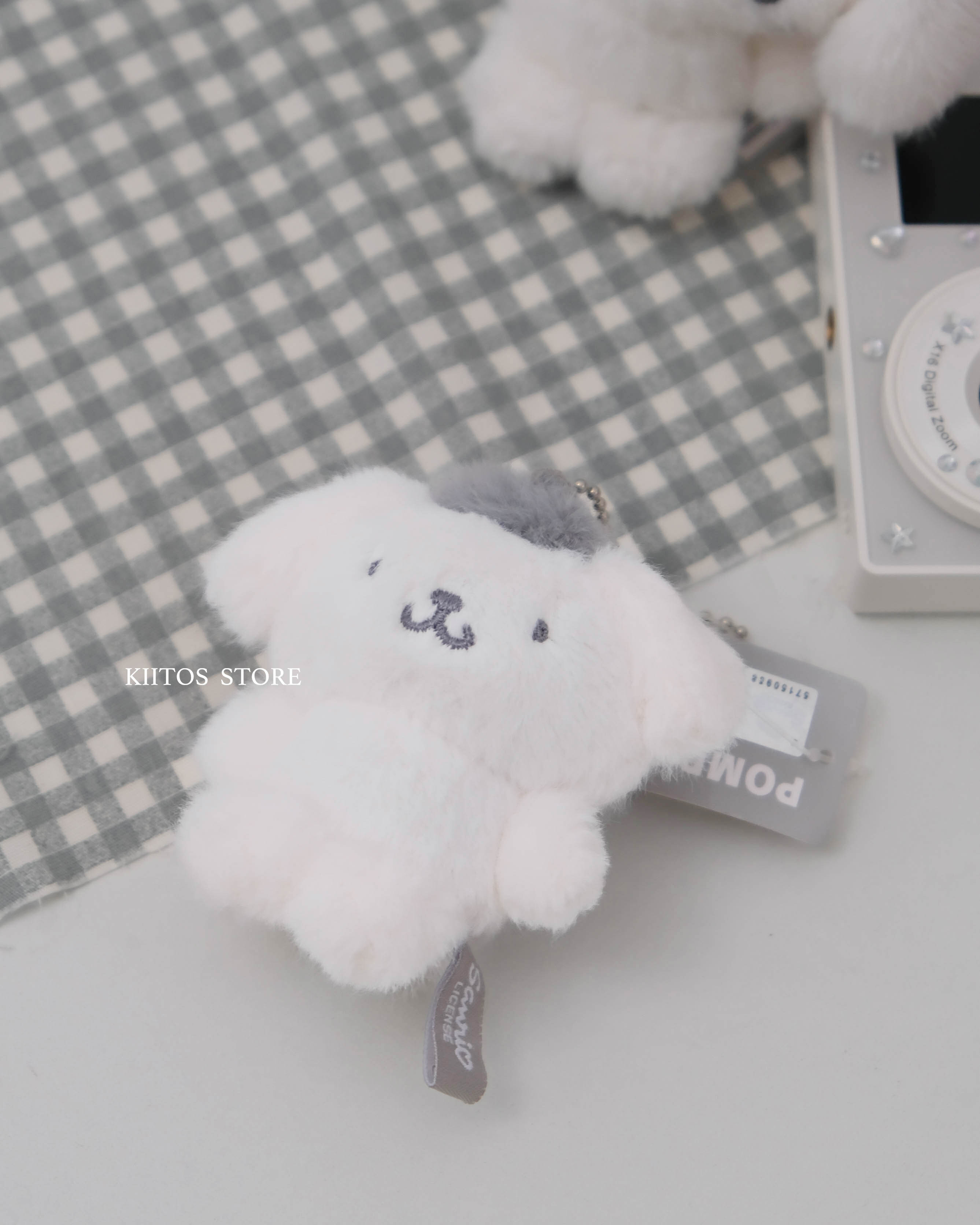 【預購/現貨】韓國 三麗鷗 Sanrio 正版 灰色系列 8cm 娃娃吊飾