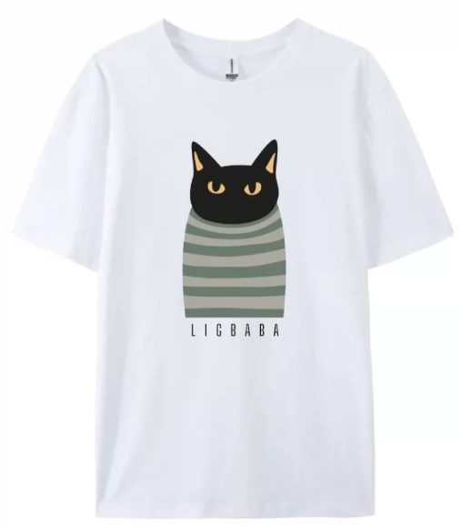 LB06 LIGBABA 木乃伊神貓 "XS:胸34 長24.5 S:胸36 長25.5 M:胸38 長26.5 L:胸40 長27.5 XL:胸43 長28.5 2XL:胸45 長29.5 3XL:胸48 長30.5 4XL:胸51 長31.5 5XL:胸53 長32.5 6XL:胸55 長33.5 $499/1件 $899/2件 $1199/3件 $1596/4件