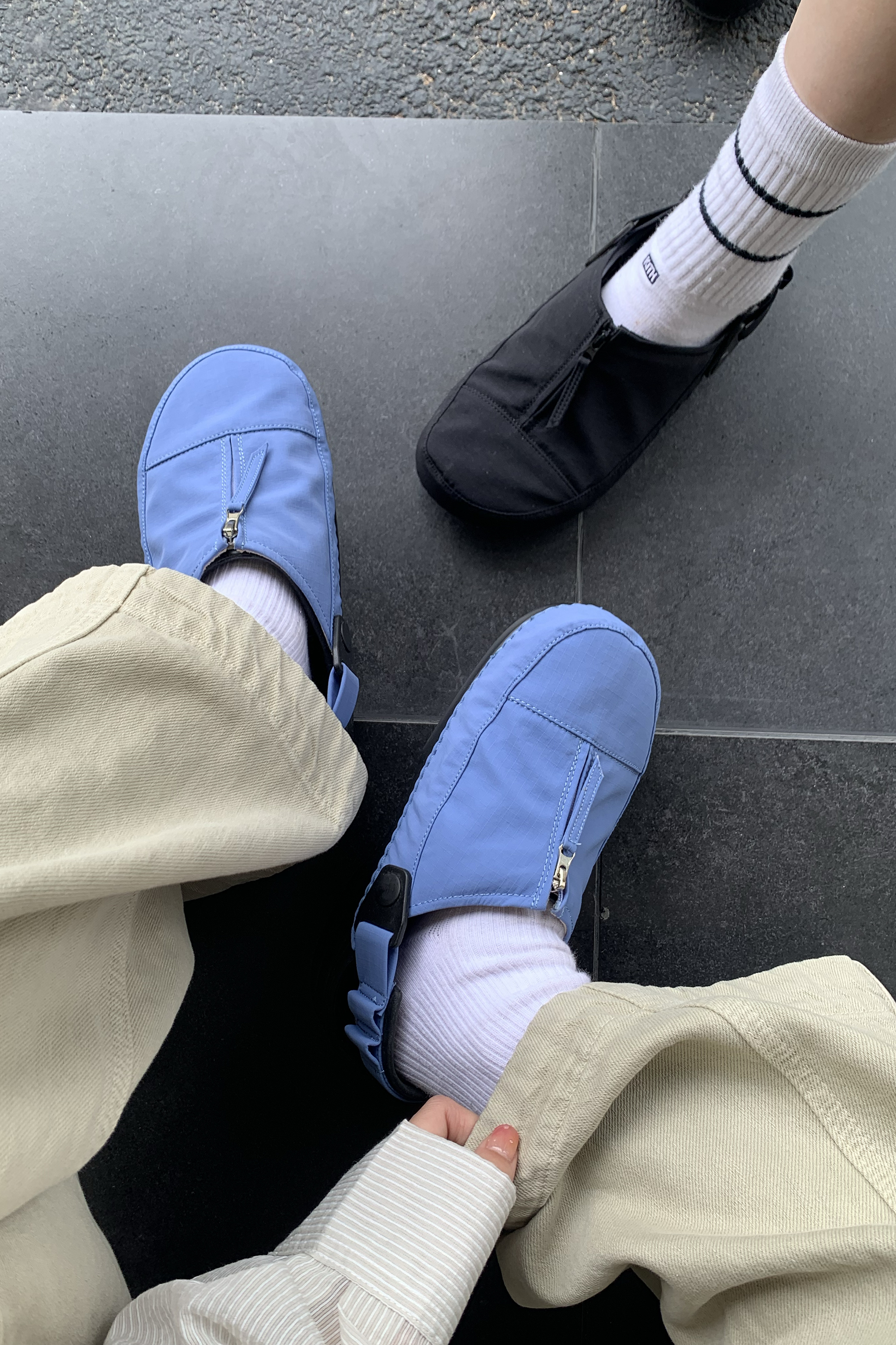 Vibrant｜機能素面包頭涼鞋 3色