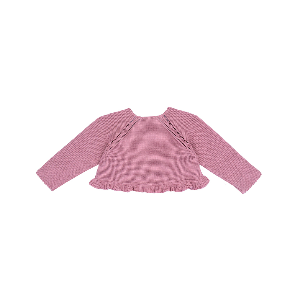 浪漫花語-短版針織外套