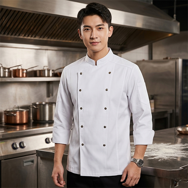 職人高端活褶廚師服