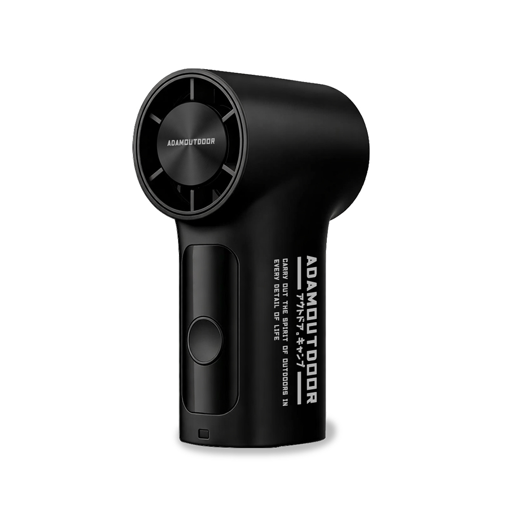 ADAMOUTDOOR｜迷你手持冰能扇 -極夜黑【新品即將登場｜搶先預告】