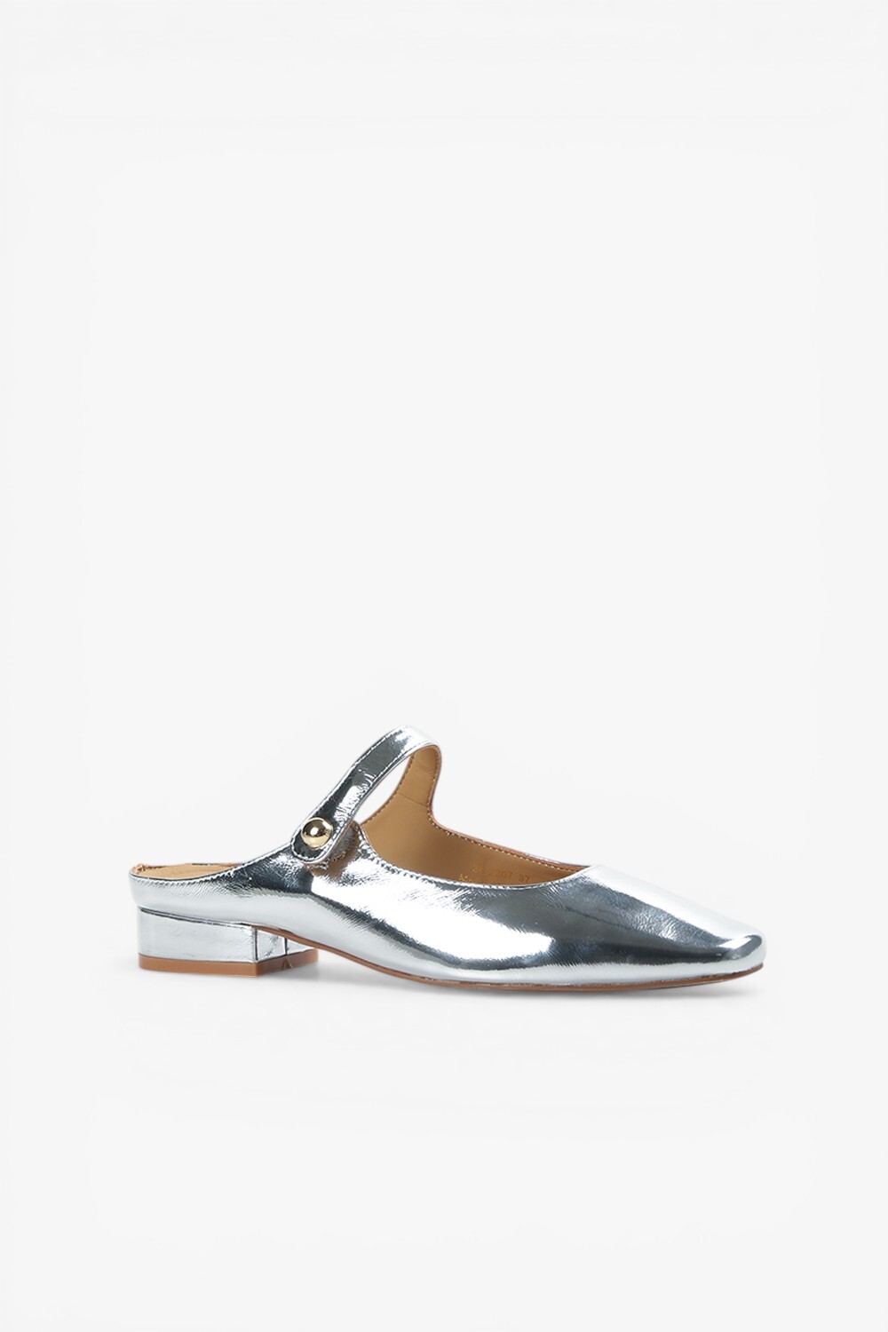 Marley 真皮方頭穆勒鞋