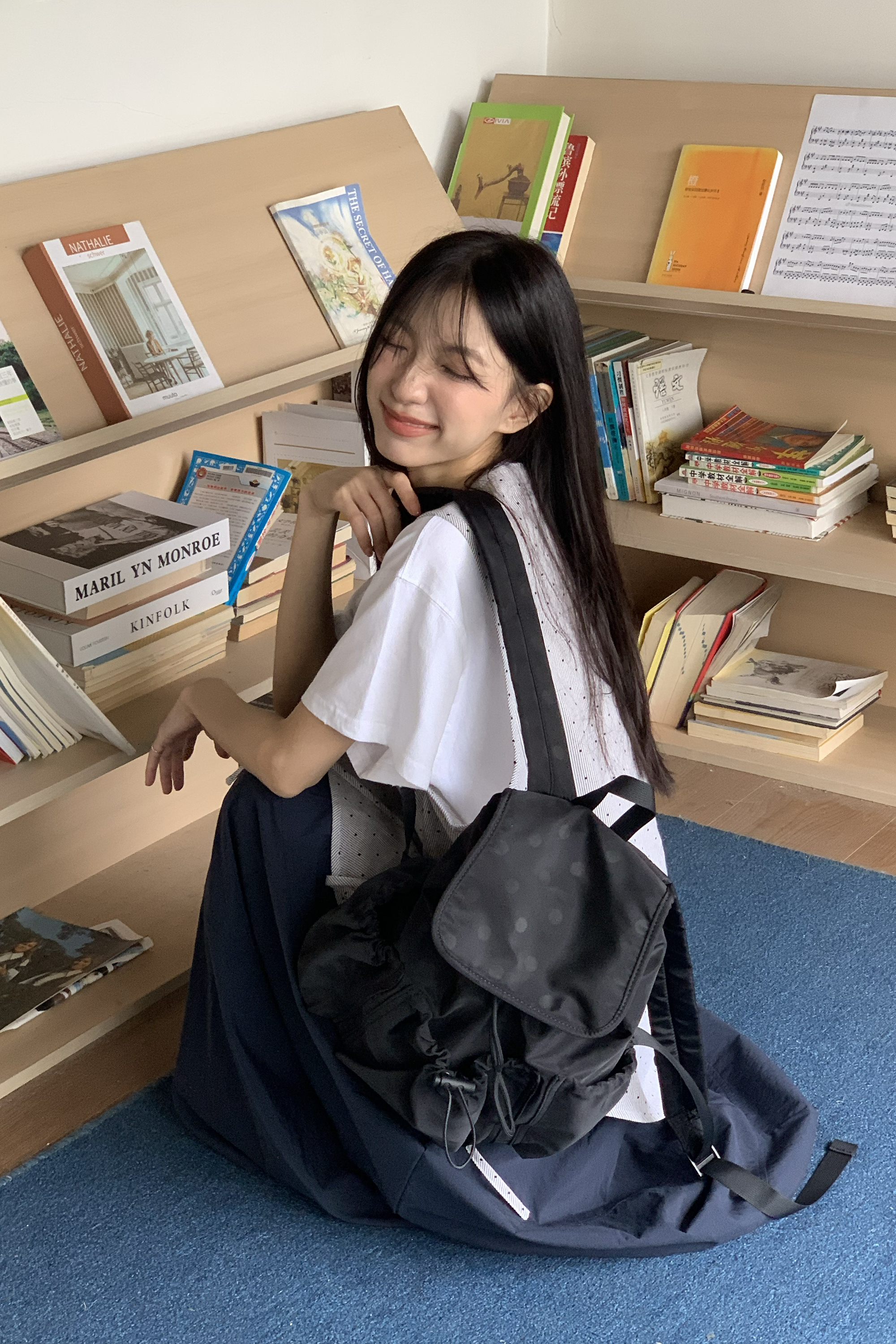 Vibrant｜日系點點後背包 3色