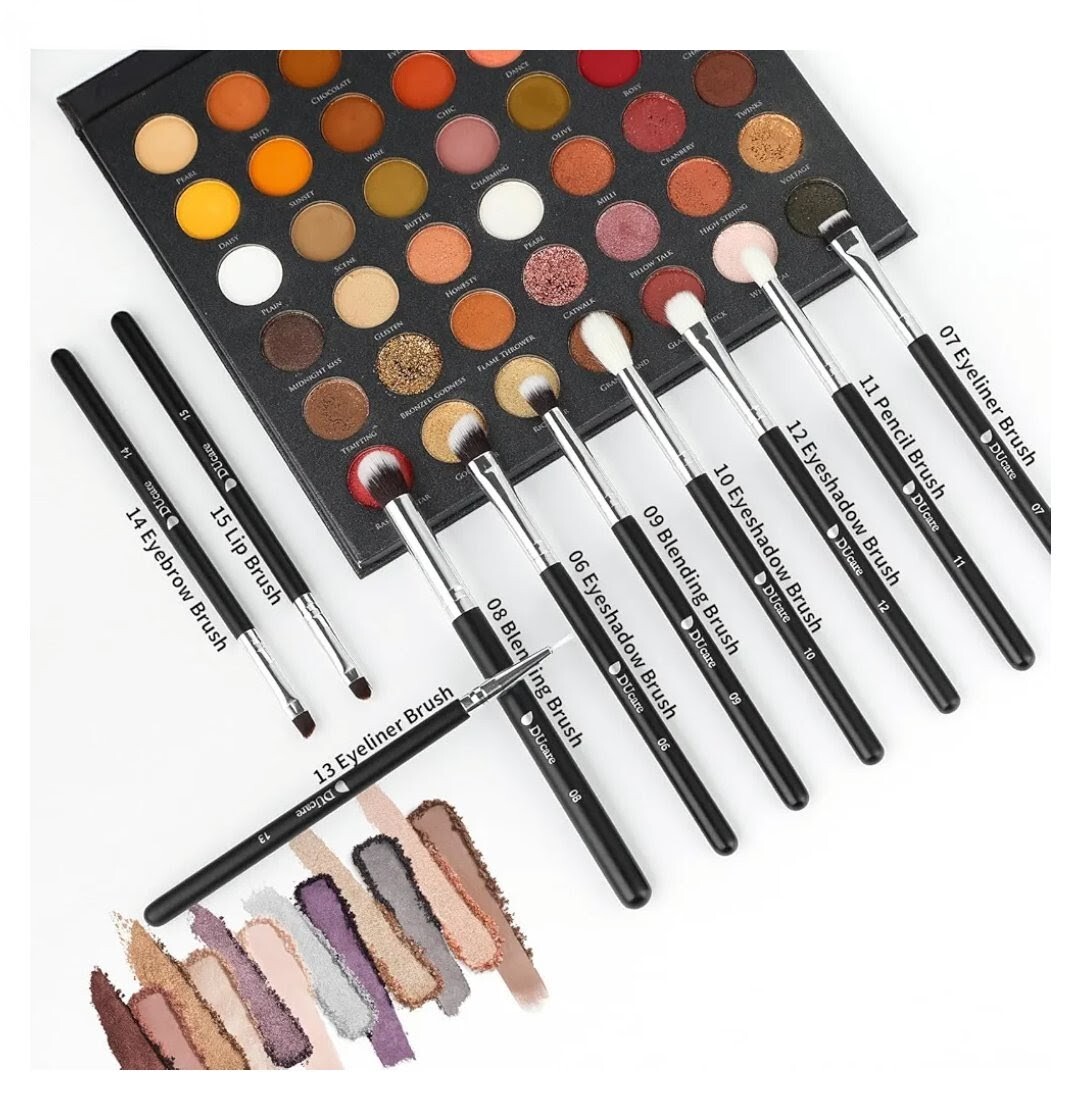 DUcare - [15 Pack] Professional Makeup Brush Set