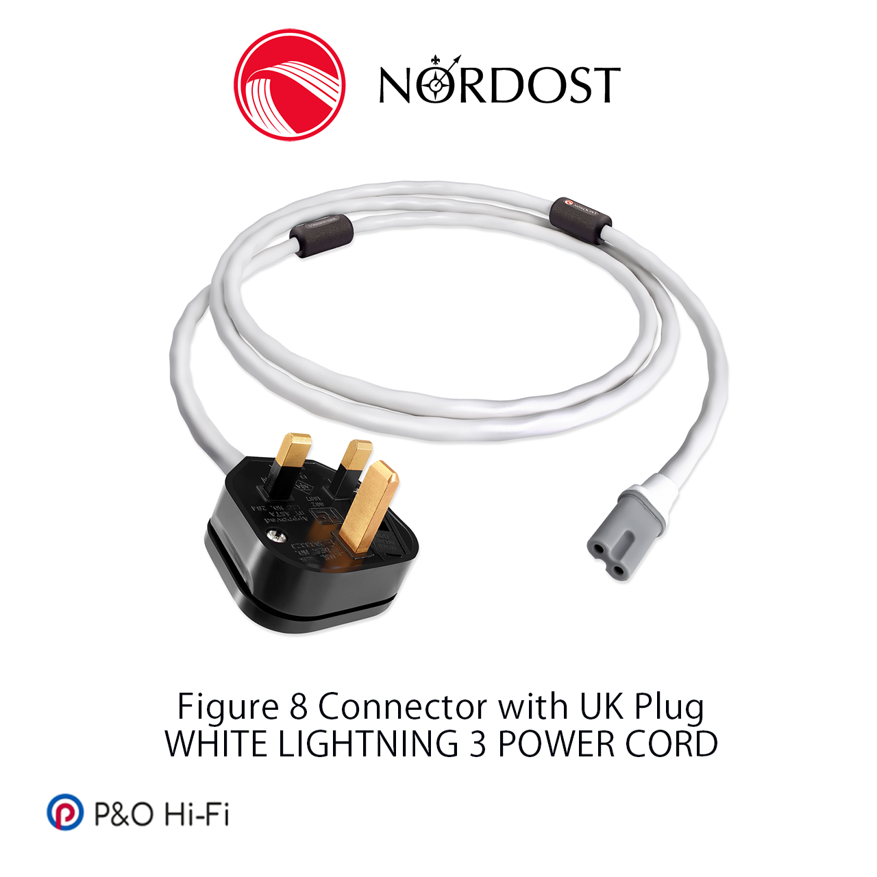 NORDOST WHITE LIGHTNING 3 電源線 (美式/英式)