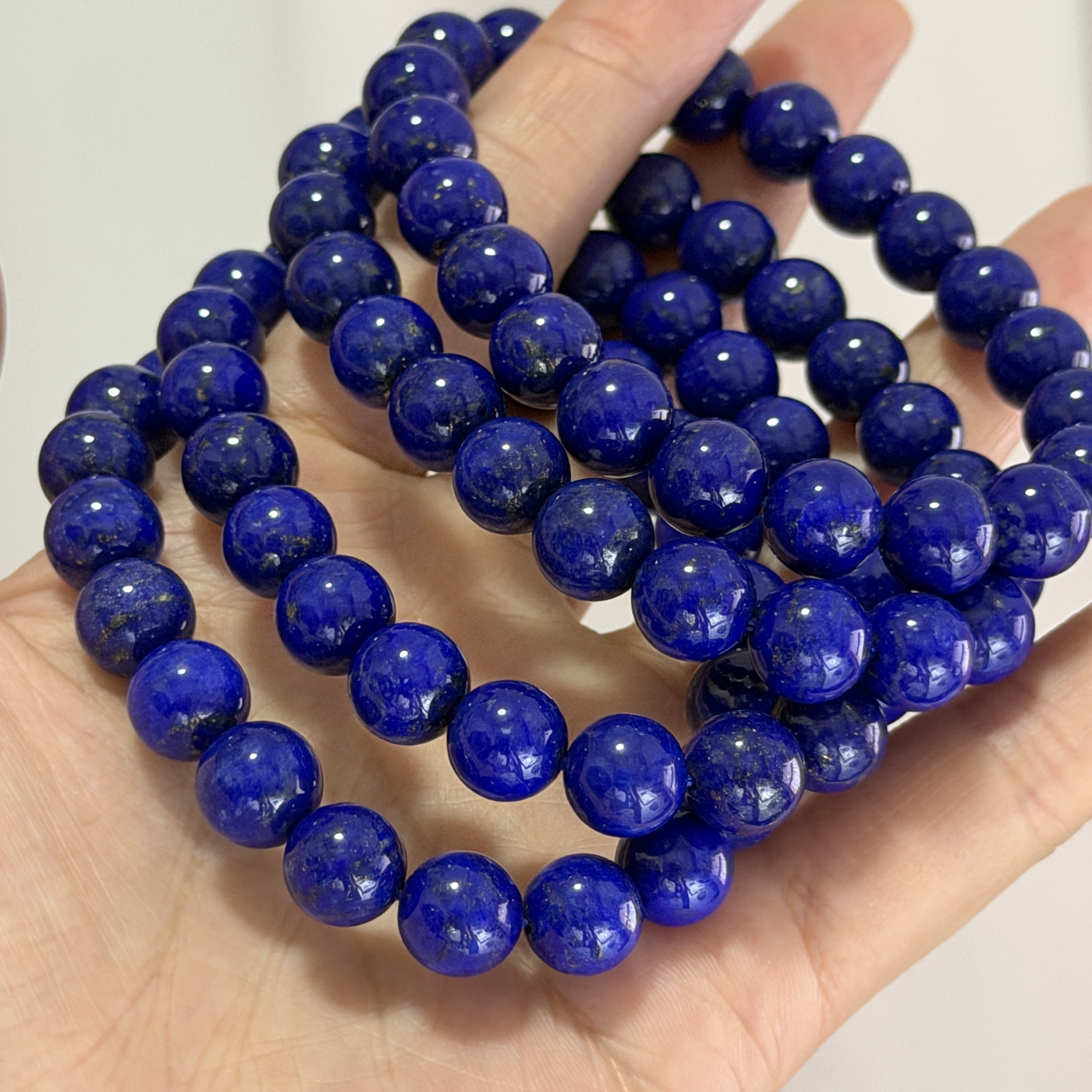 頂級青金石 9-10mm （隨機發貨）