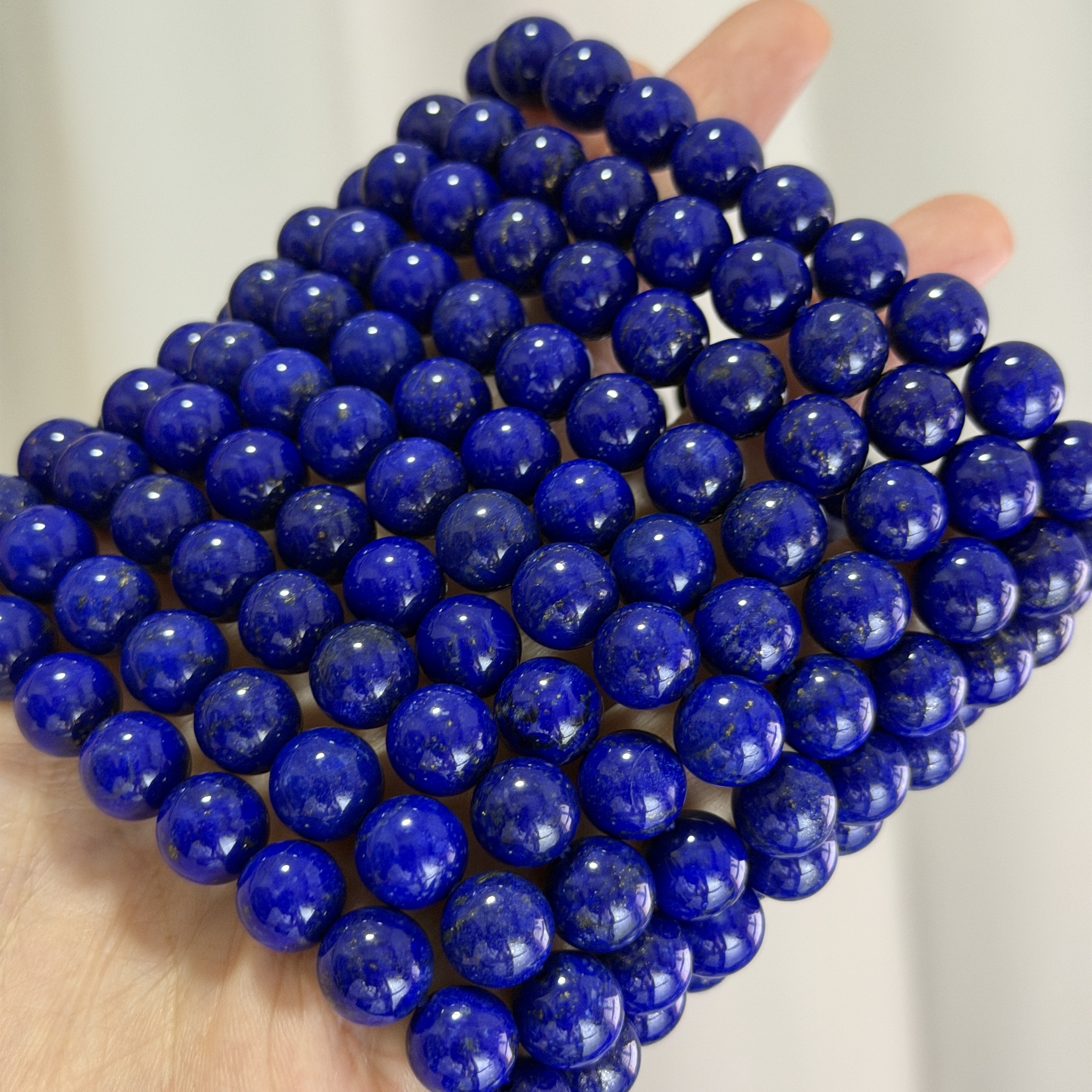 頂級青金石 9-10mm （隨機發貨）