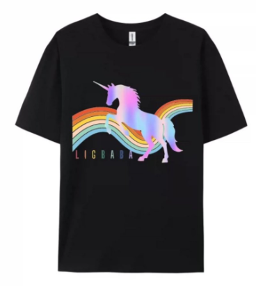 LB11 LIGBABA 幻彩獨角獸 "XS:胸34 長24.5 S:胸36 長25.5 M:胸38 長26.5 L:胸40 長27.5 XL:胸43 長28.5 2XL:胸45 長29.5 3XL:胸48 長30.5 4XL:胸51 長31.5 5XL:胸53 長32.5 6XL:胸55 長33.5 $499/1件 $899/2件 $1199/3件 $1596/4件